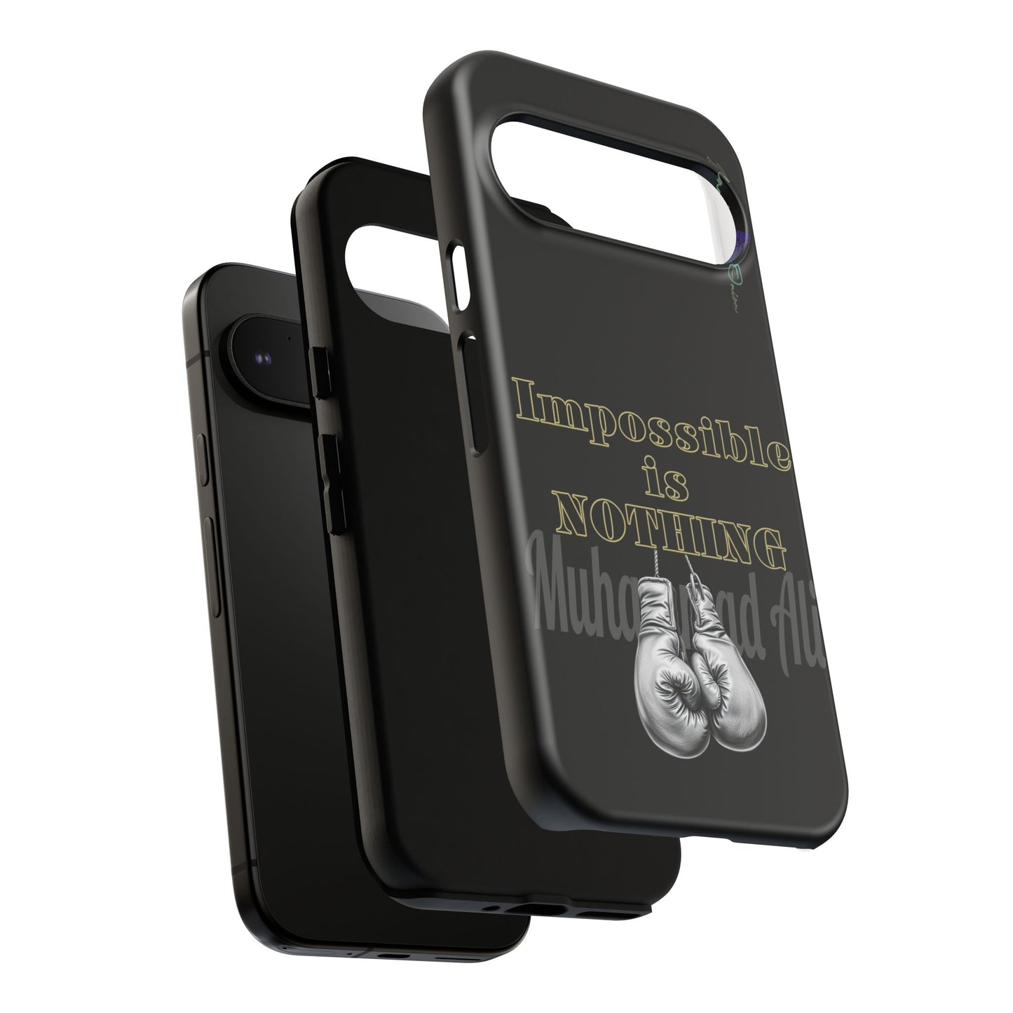 BlackOnion Brand New Phone Case - with Motivational Workout Motif ’Impossible ‘💪🔥🫵