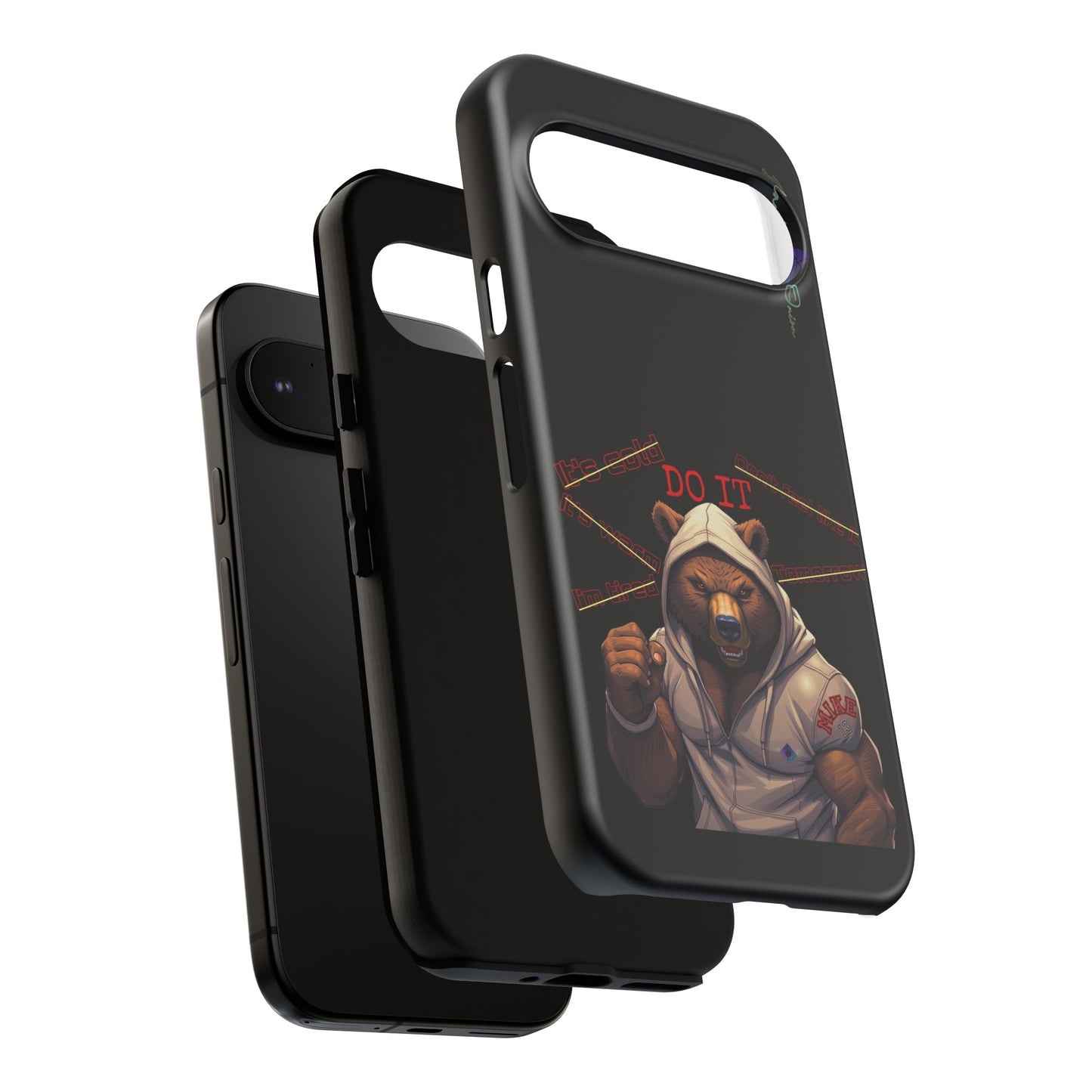 BlackOnion Brand New Phone Case - with Motivational Workout Motif’Do it ‘💪🔥🫵