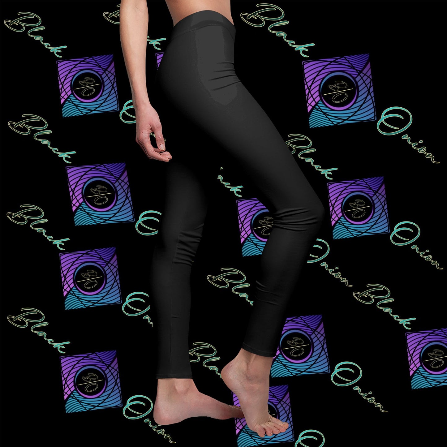 BlackOnion Stylish Women's Mid-rise Casual Leggings 🌸💋❤️
