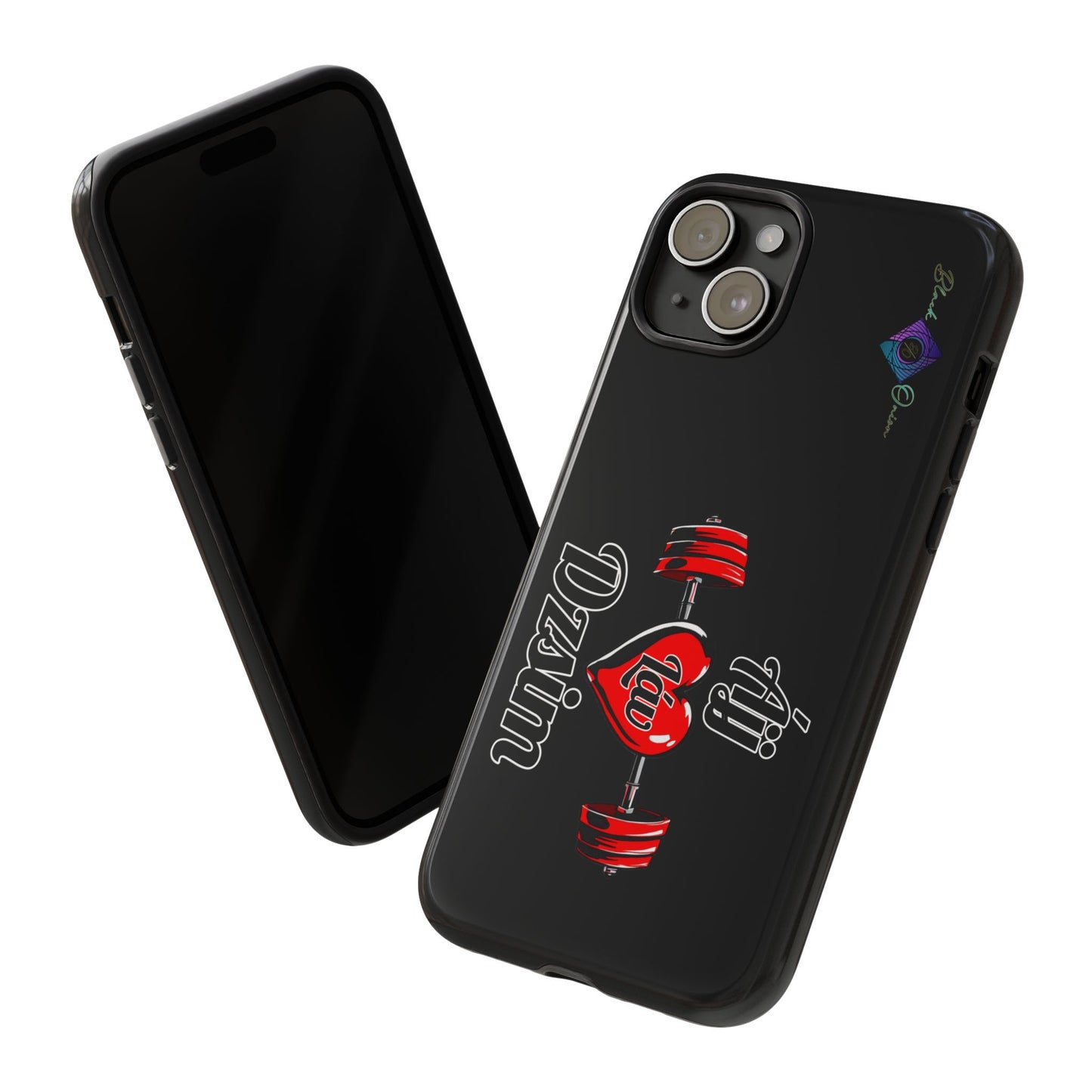 BlackOnion Brand New Phone Case - with Motivational Workout Motif’Ájj Láv Dzsim ‘💪🔥🫵