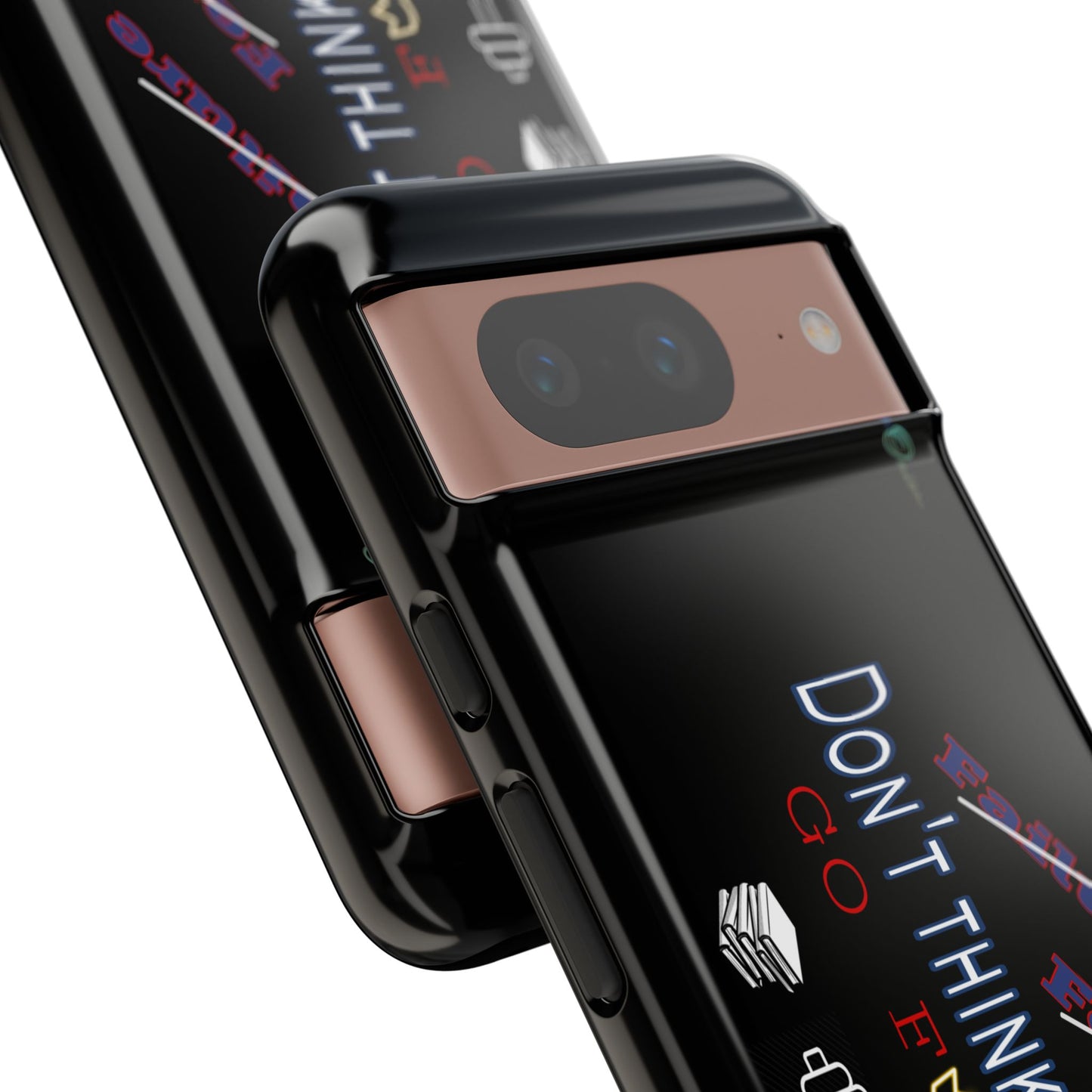 BlackOnion Brand New Phone Case - with Motivational Workout Motif’Don’t think ‘💪🔥🫵