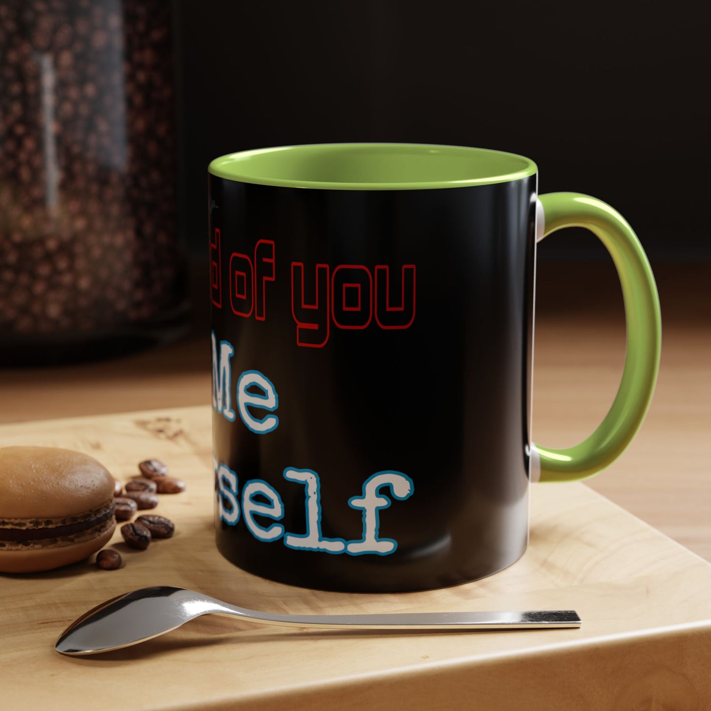 BlackOnion Coffee Mug 2 with Workout Motif ‘ I’m proud of you’🫵🔥💪