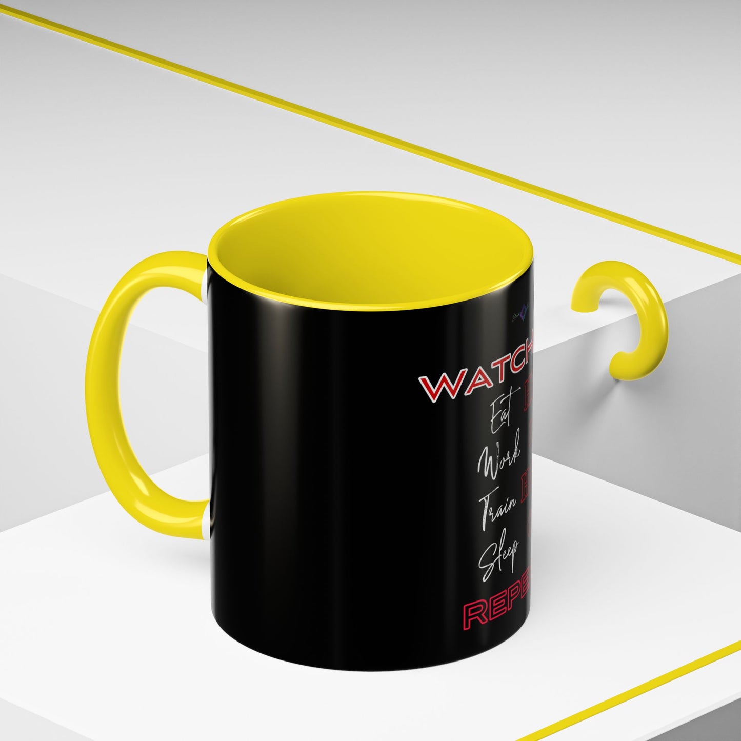 BlackOnion Coffee Mug Serial 2 with Workout Motif ‘Watch me’🫵🔥💪