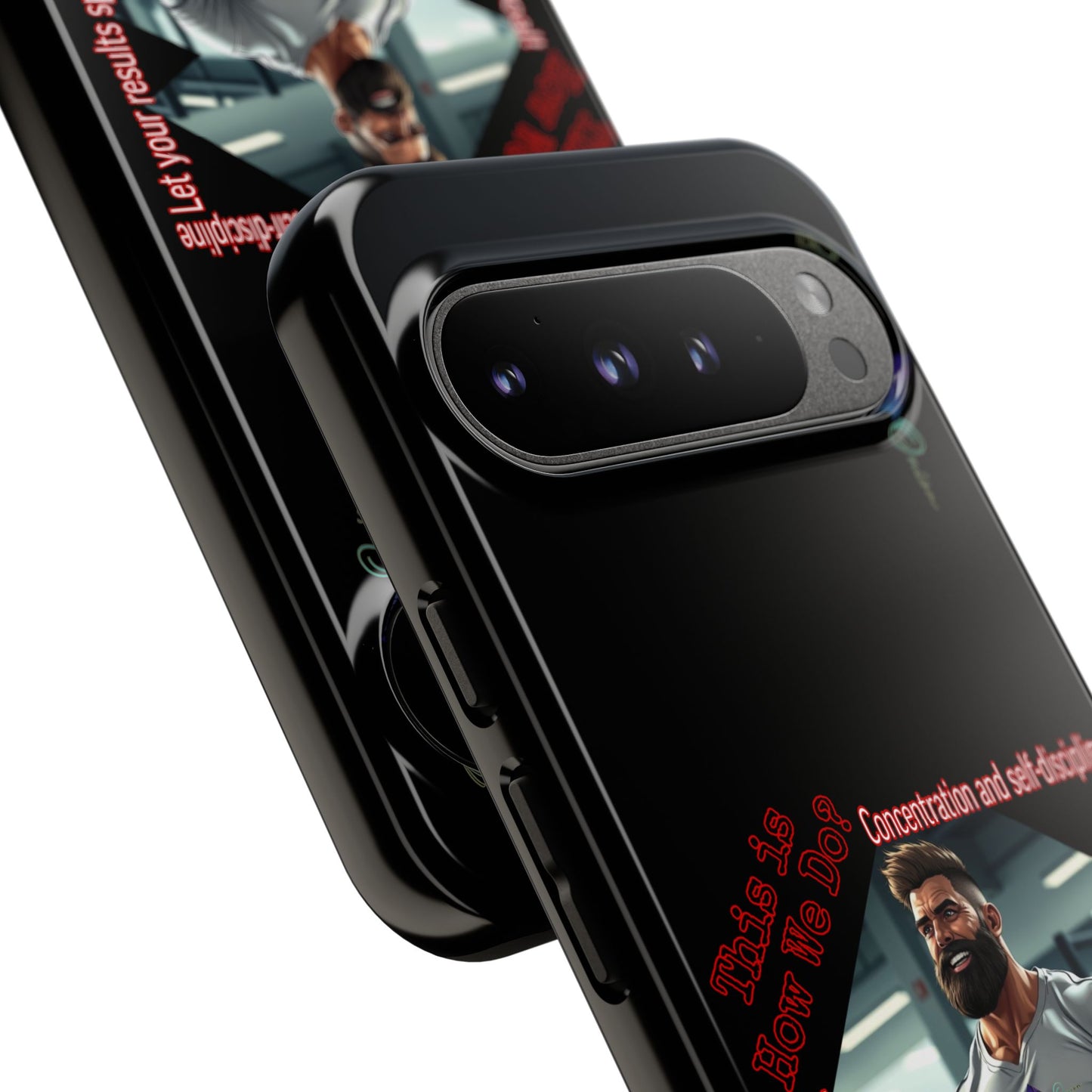 BlackOnion Brand New Phone Case - with Motivational Workout Motif’Unstoppable ‘💪🔥🫵