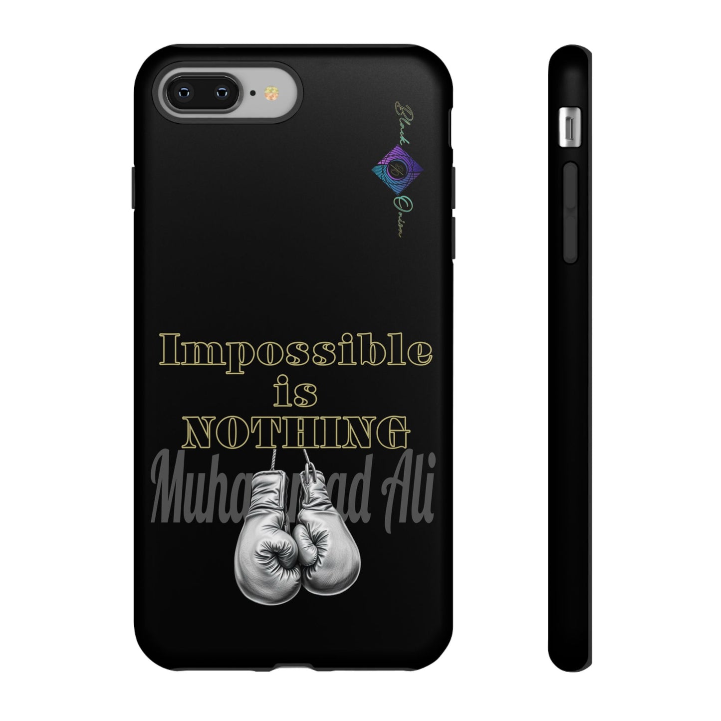 BlackOnion Brand New Phone Case - with Motivational Workout Motif ’Impossible ‘💪🔥🫵