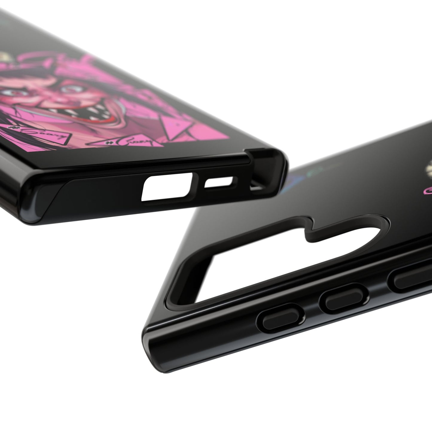 BlackOnion Brand New Phone Case - with Motivational Workout Motif’ Mad Girl💋🌸 ‘🔥🫵