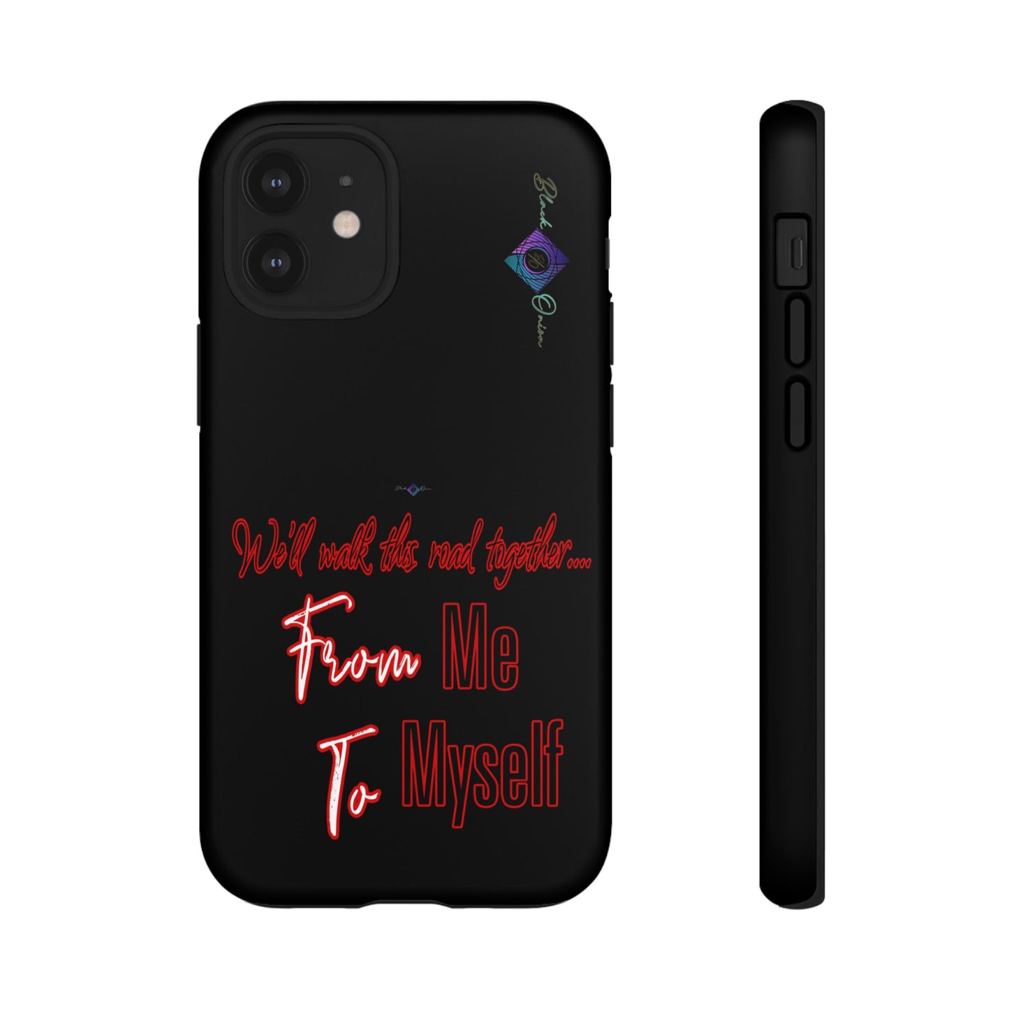 BlackOnion Brand New Phone Case - with Motivational Workout Motif’We’ll walk ‘💪🔥🫵