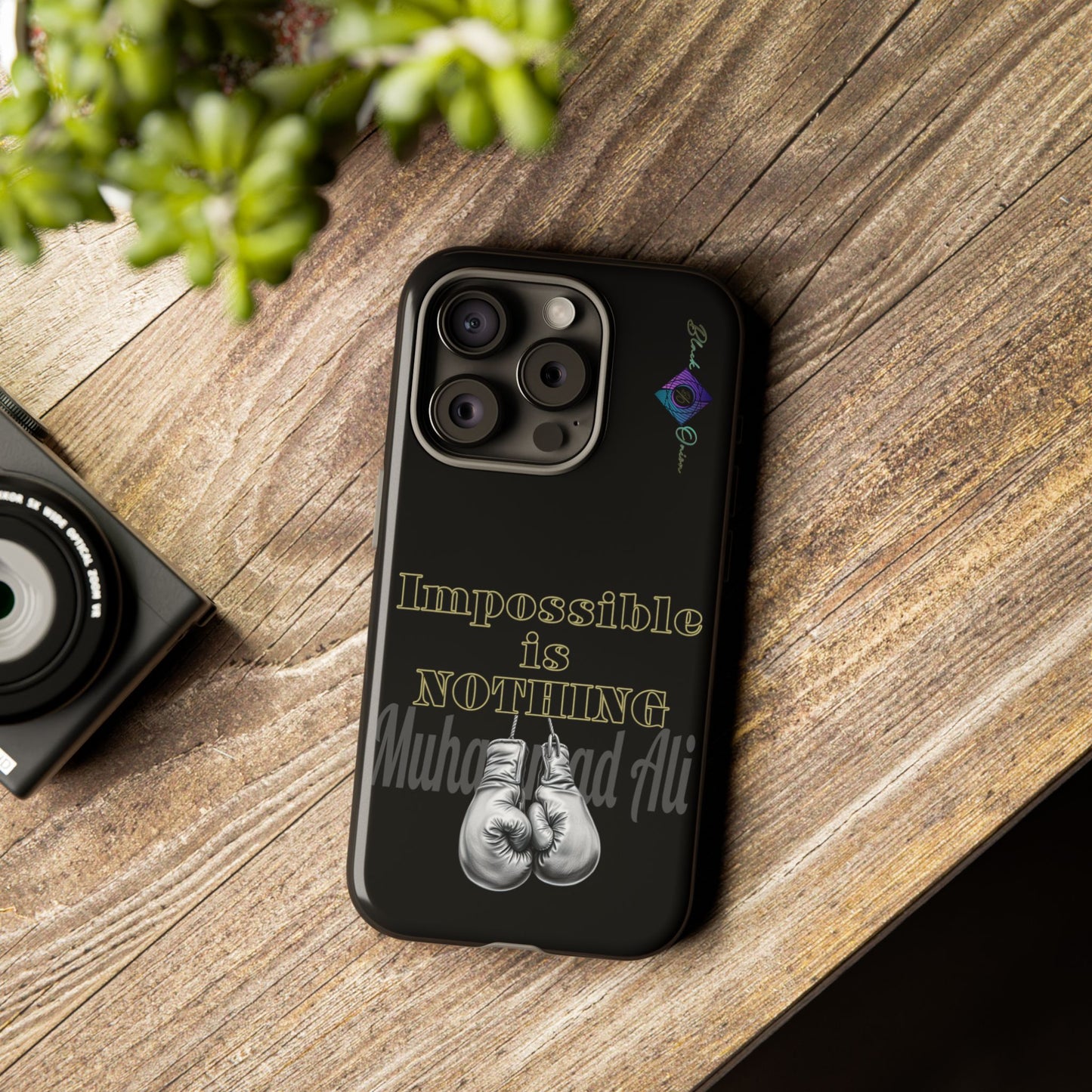 BlackOnion Brand New Phone Case - with Motivational Workout Motif ’Impossible ‘💪🔥🫵
