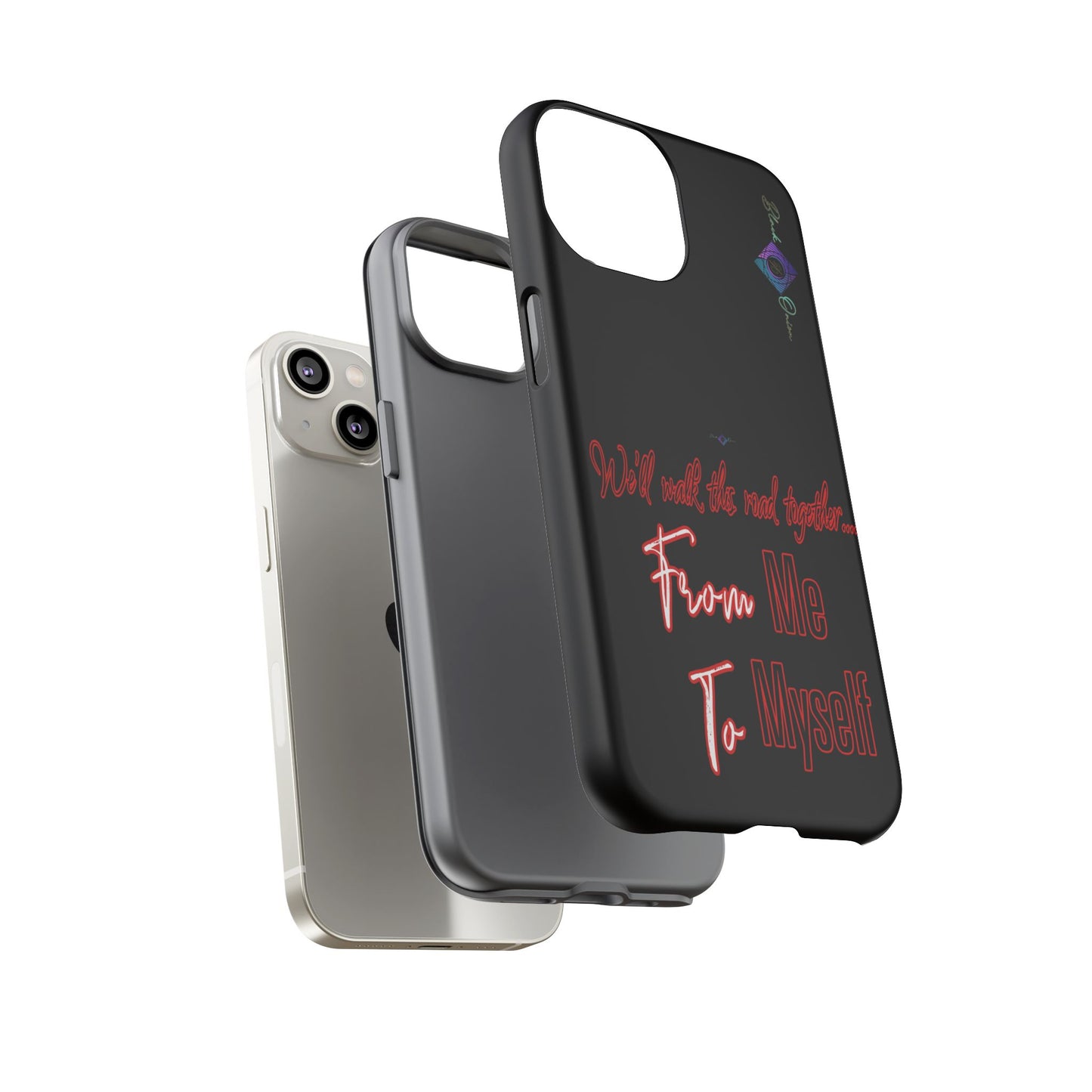 BlackOnion Brand New Phone Case - with Motivational Workout Motif’We’ll walk ‘💪🔥🫵