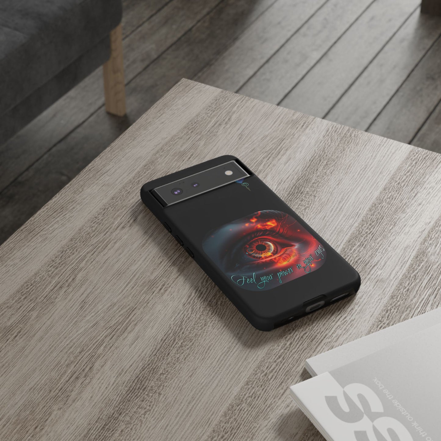 BlackOnion Brand New Phone Case - with Motivational Workout Motif ’Feel your power ‘💪🔥🫵