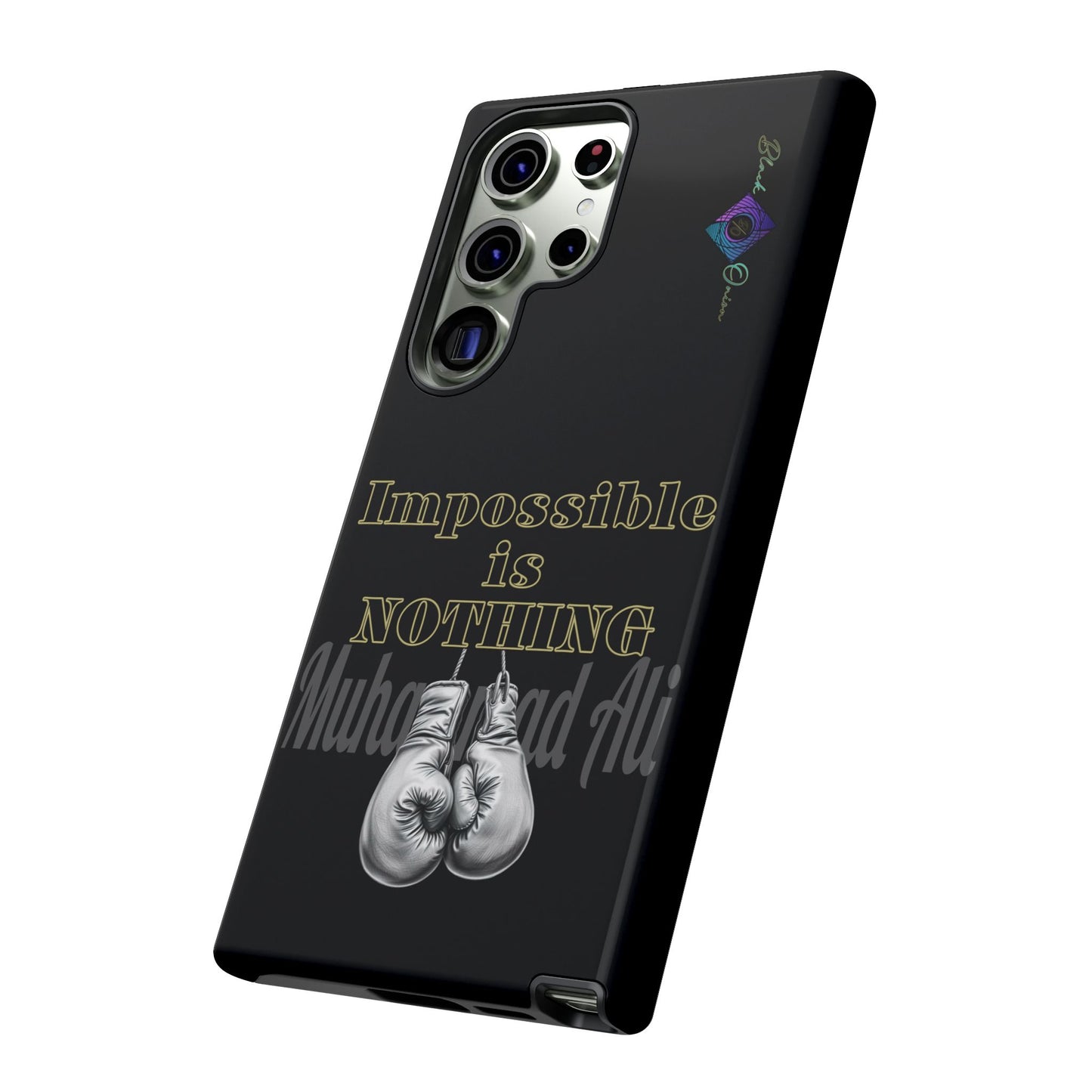 BlackOnion Brand New Phone Case - with Motivational Workout Motif ’Impossible ‘💪🔥🫵