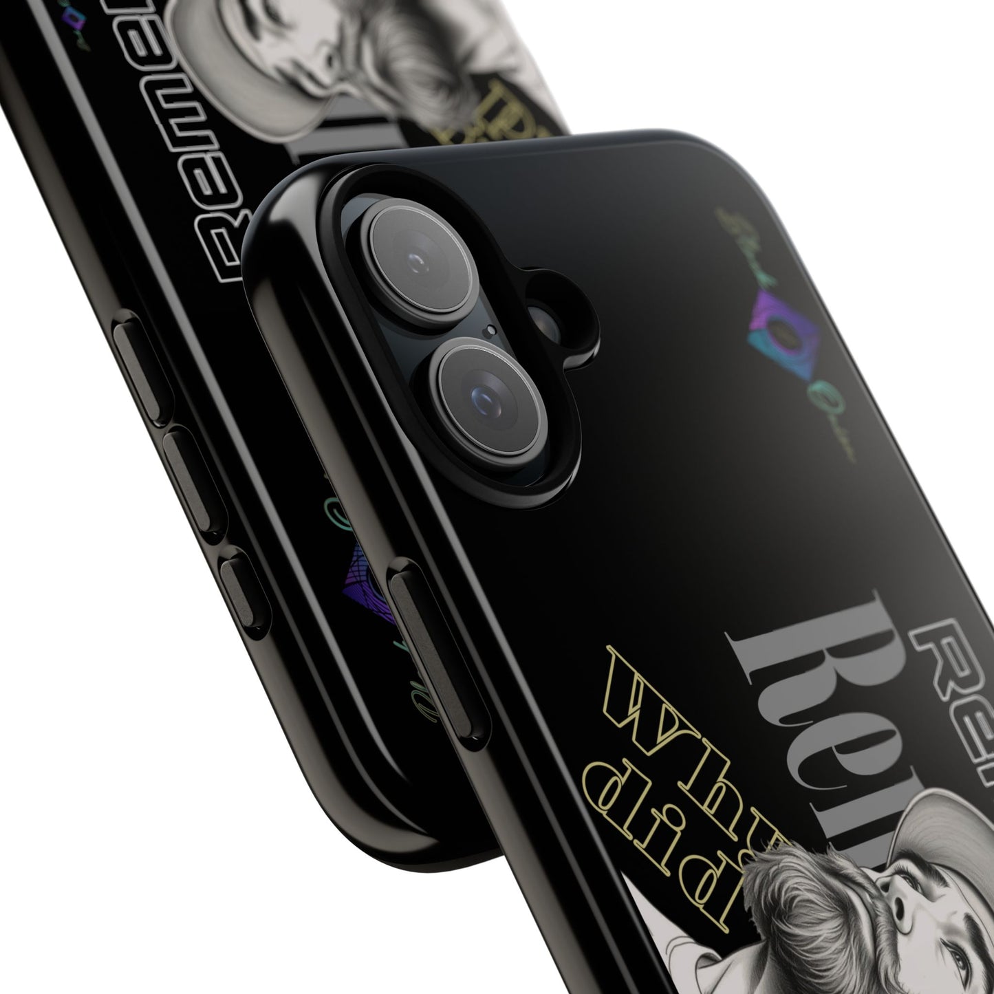 BlackOnion Brand New Phone Case - with Motivational Workout Motif’Remember ‘💪🔥🫵
