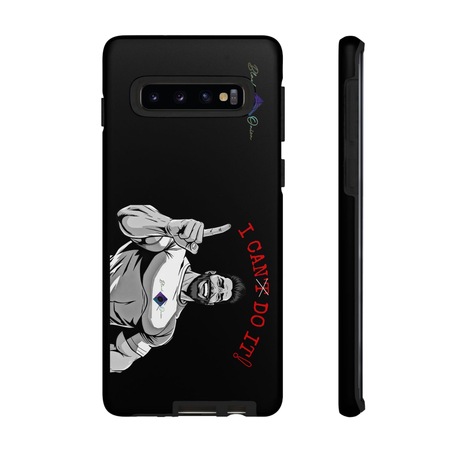 BlackOnion Brand New Phone Case - with Motivational Workout Motif’I Can Do It ‘💪🔥🫵