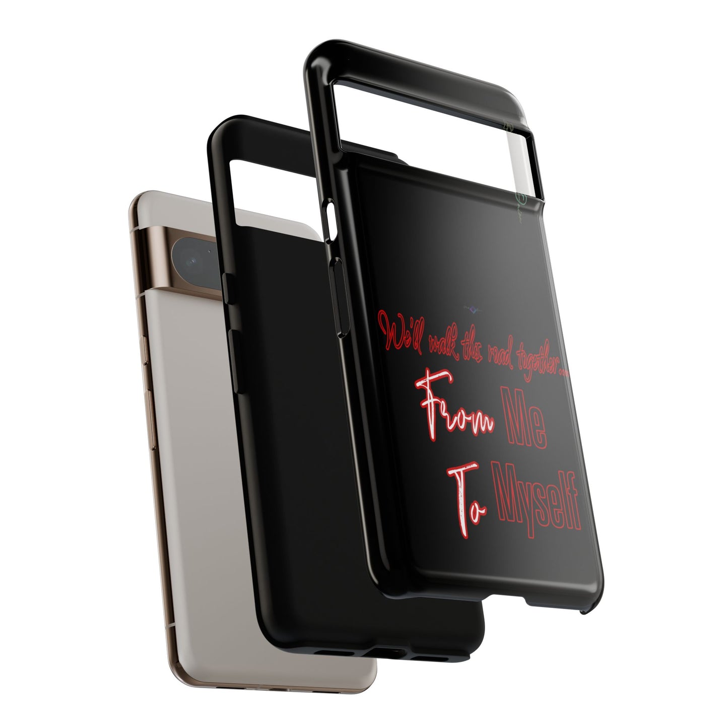 BlackOnion Brand New Phone Case - with Motivational Workout Motif’We’ll walk ‘💪🔥🫵