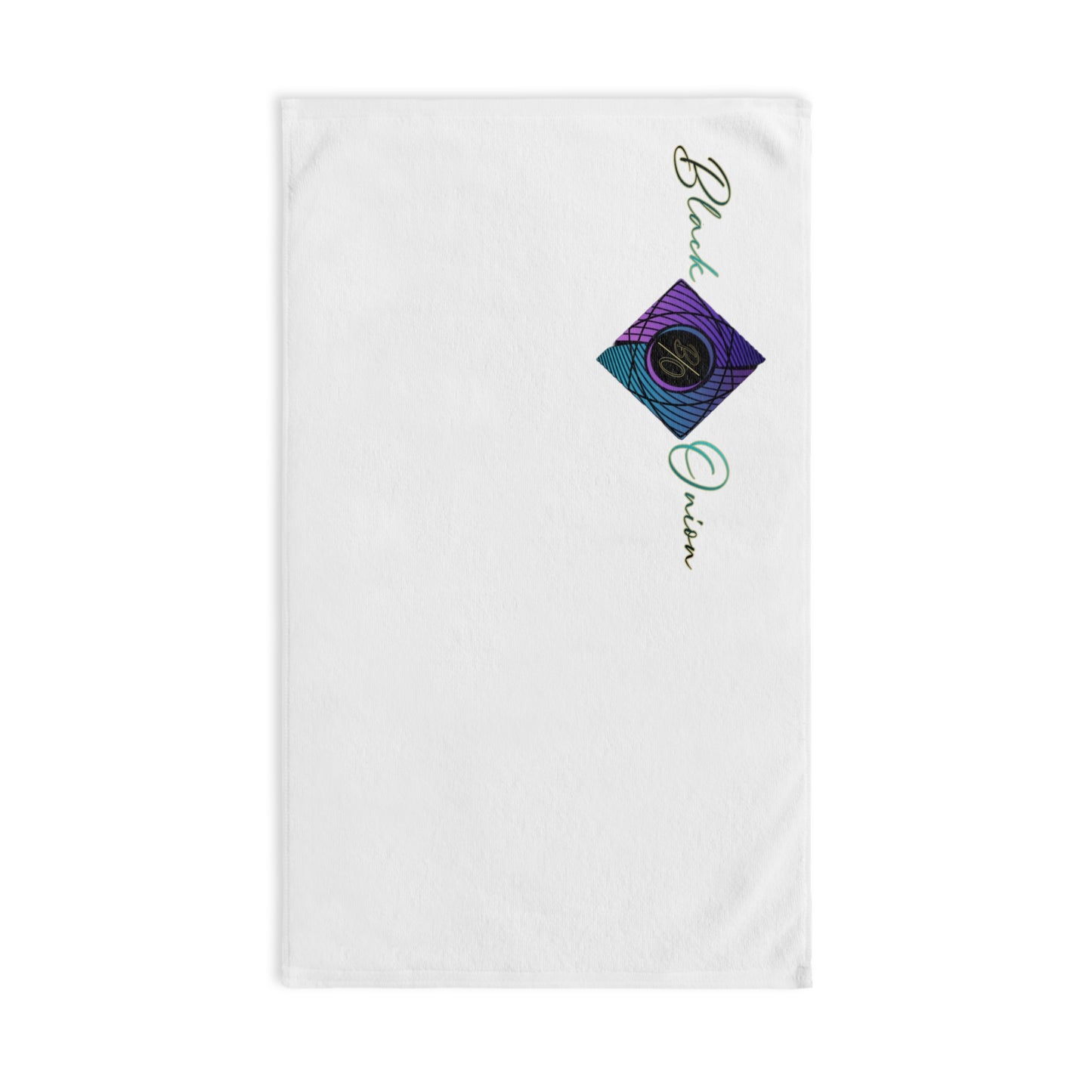 BlackOnion Chic Hand Towel with Stylish BlackOnion Design🔥💪