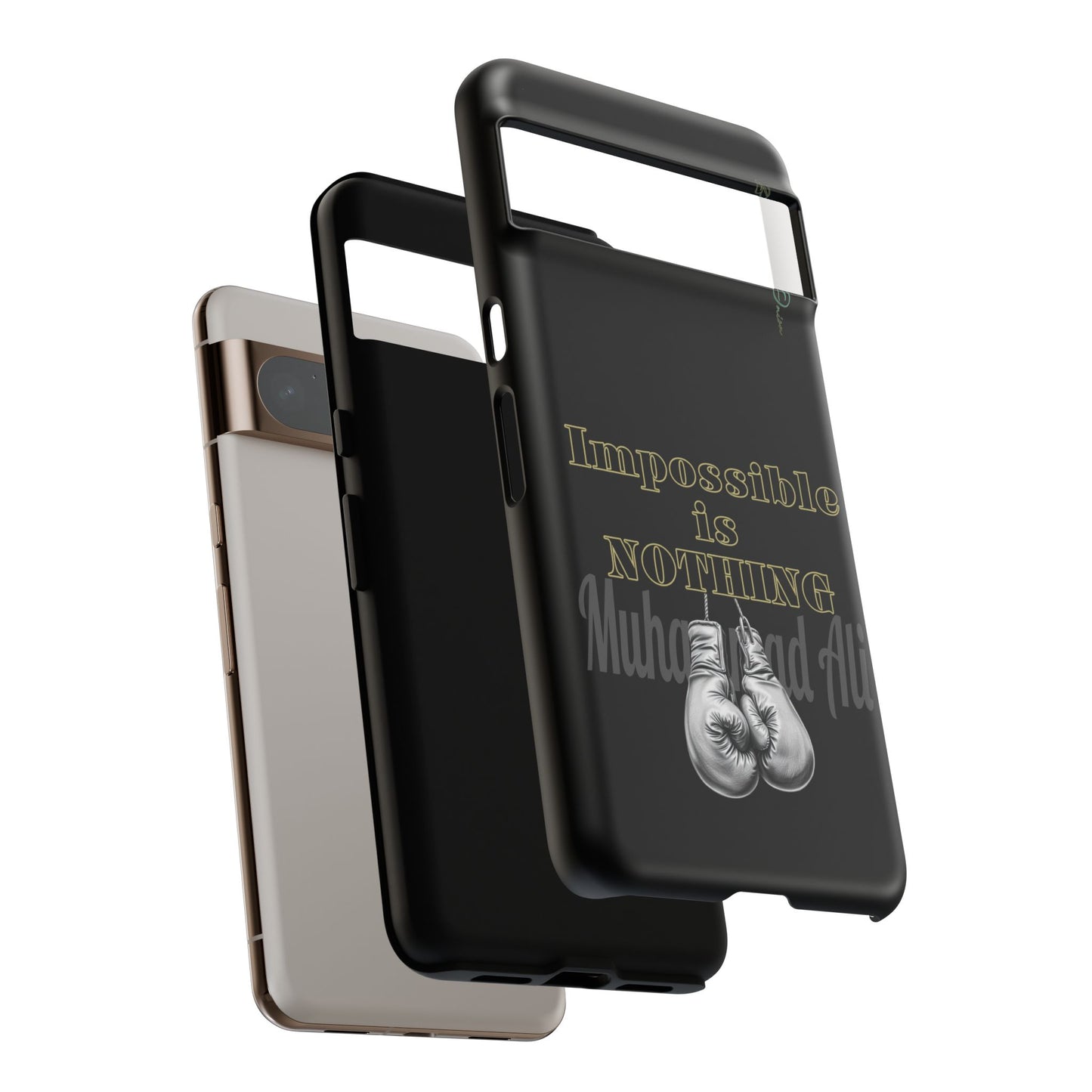 BlackOnion Brand New Phone Case - with Motivational Workout Motif ’Impossible ‘💪🔥🫵