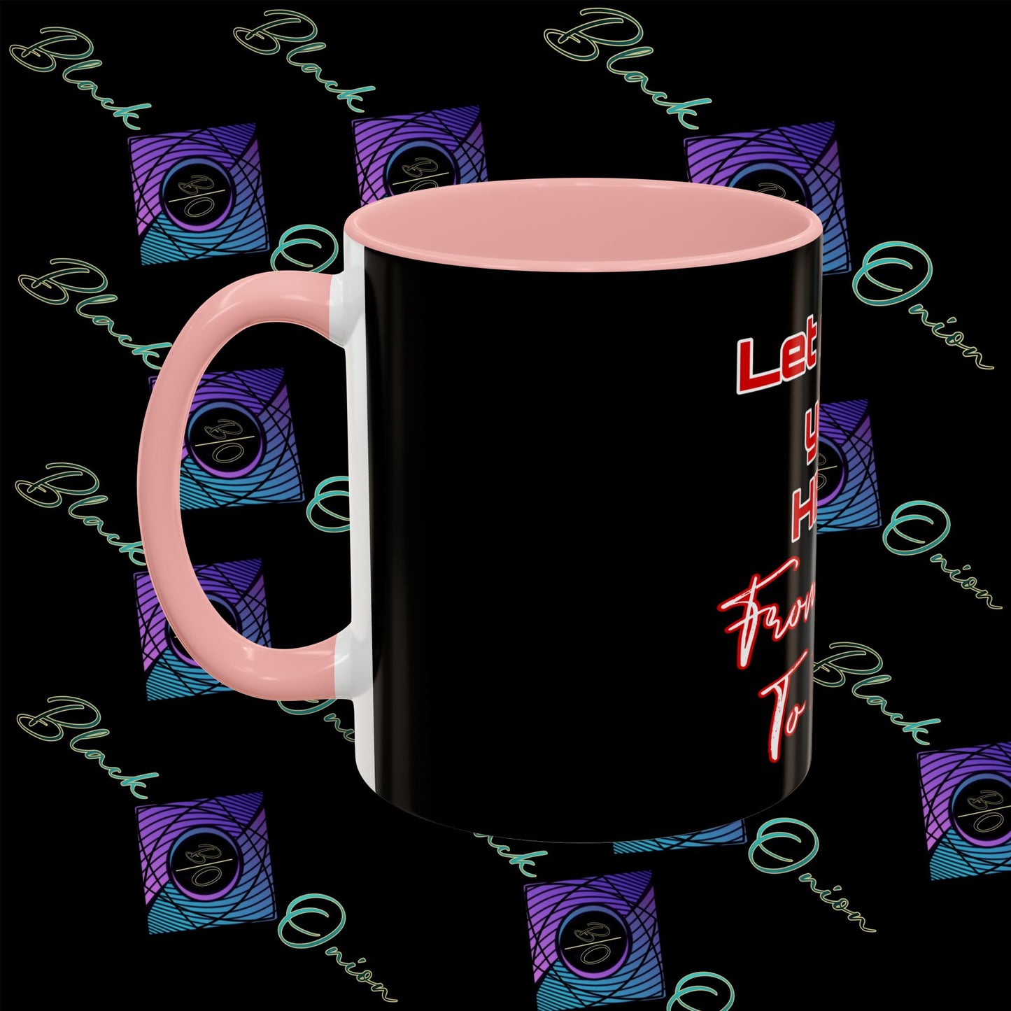 BlackOnion Coffee Mug Serial 2 with Workout Motif ‘Let me be your Hero’🫵🔥💪