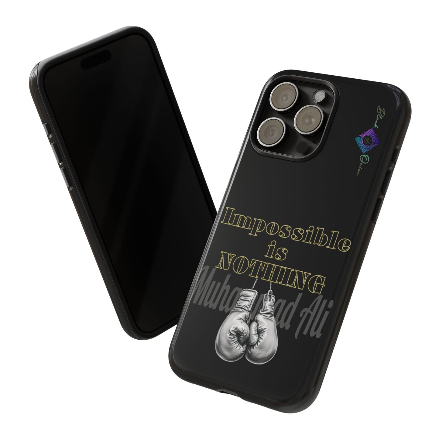 BlackOnion Brand New Phone Case - with Motivational Workout Motif ’Impossible ‘💪🔥🫵