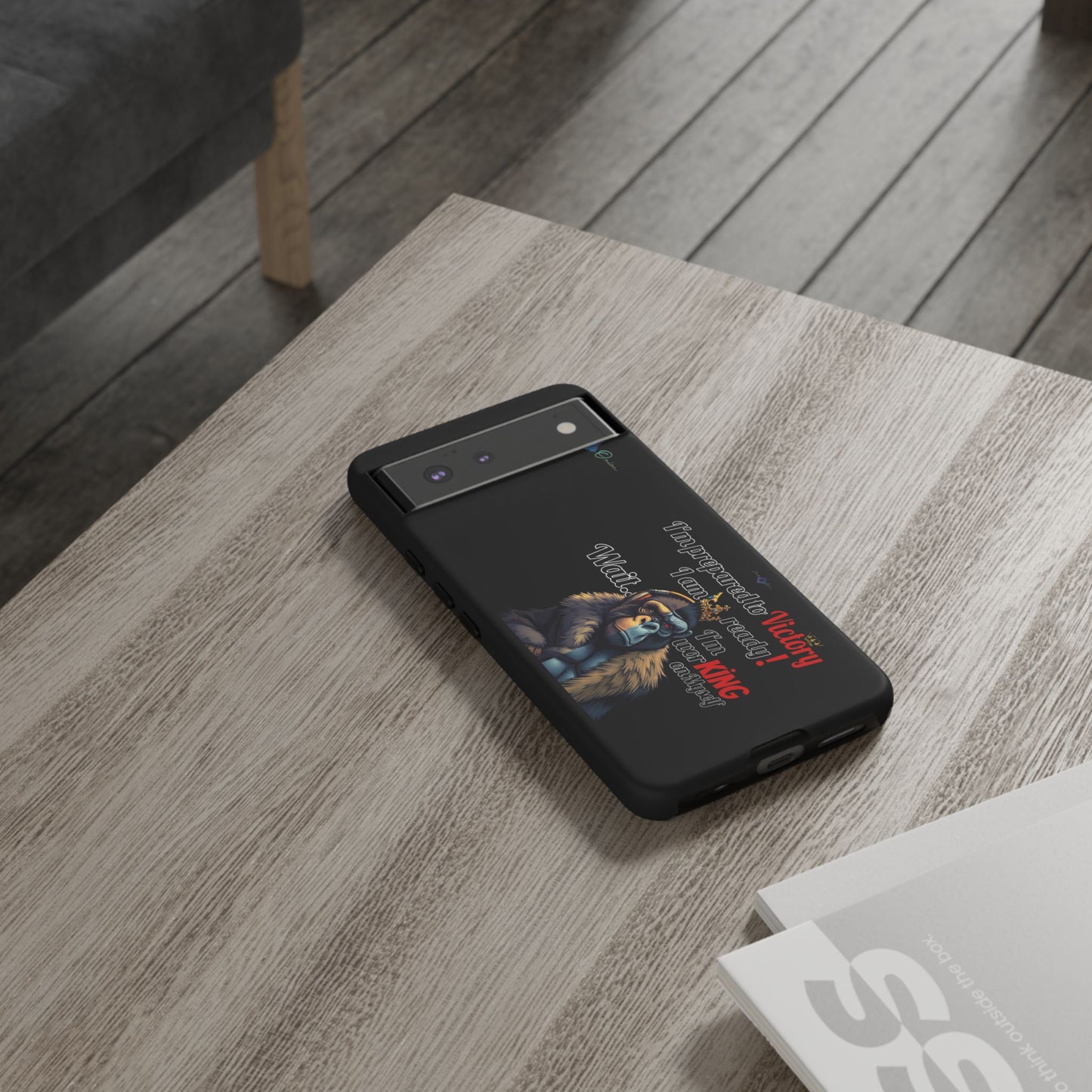 BlackOnion Brand New Phone Case - with Motivational Workout Motif’Victory 👑‘💪🔥🫵