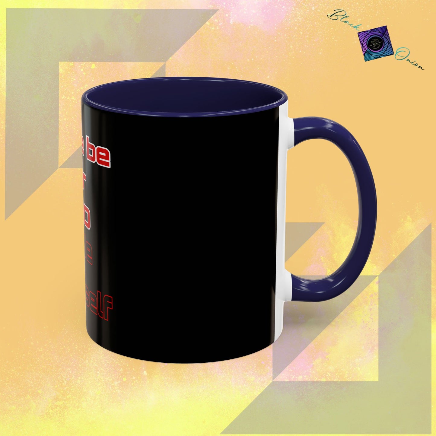 BlackOnion Coffee Mug - 11oz with Workout Motif ‘Let me be your Hero’🔥💪🫵