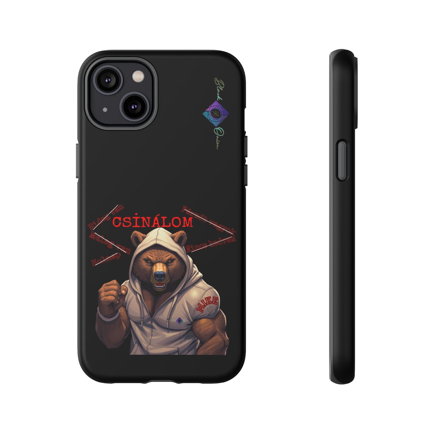 BlackOnion Brand New Phone Case - with Motivational Workout Motif ‘Csinálom ‘💪🔥🫵