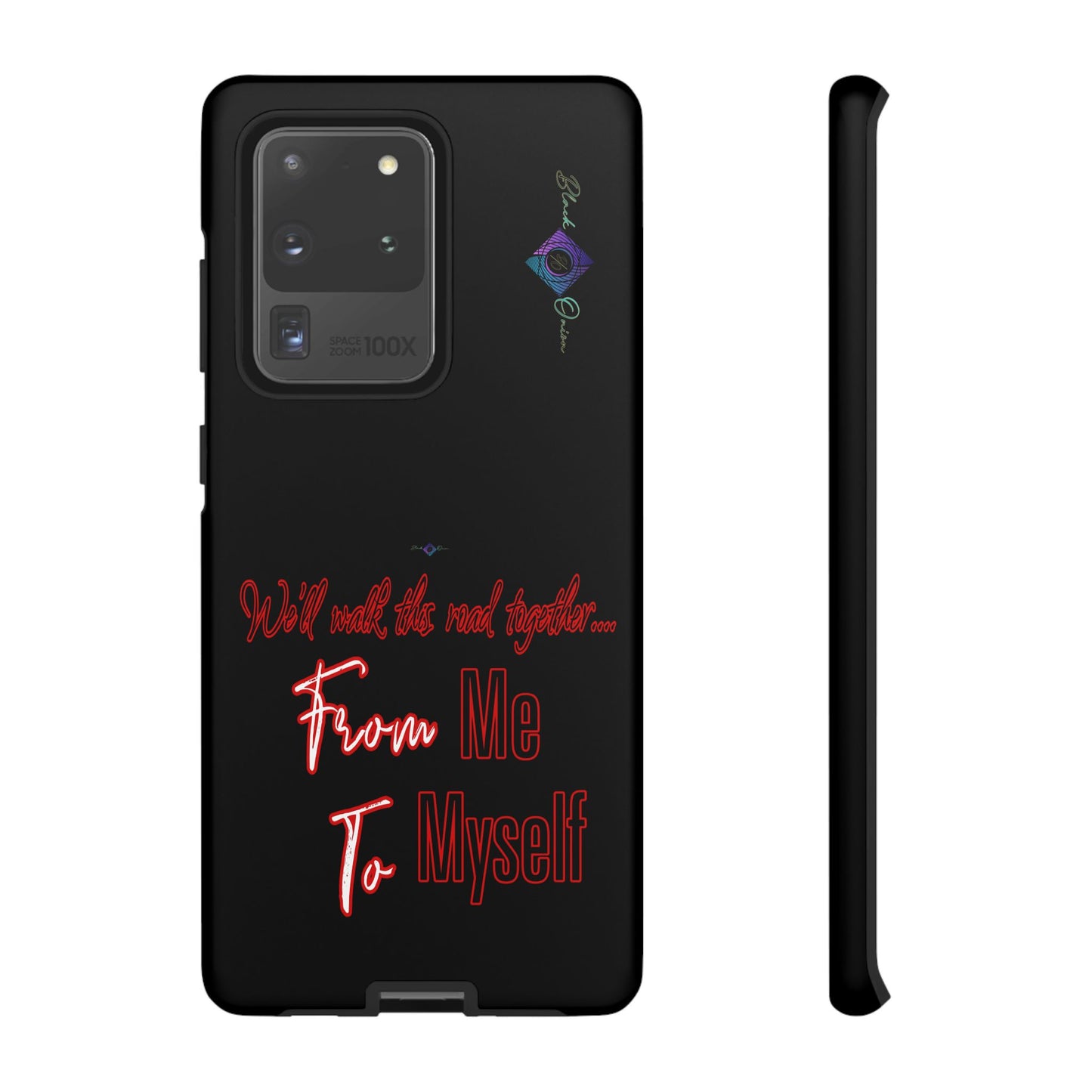 BlackOnion Brand New Phone Case - with Motivational Workout Motif’We’ll walk ‘💪🔥🫵