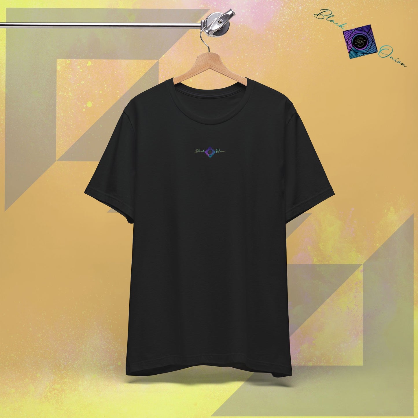 BlackOnion T-Shirt with Workout Motif “Let me be your Hero” 🫵🔥💪