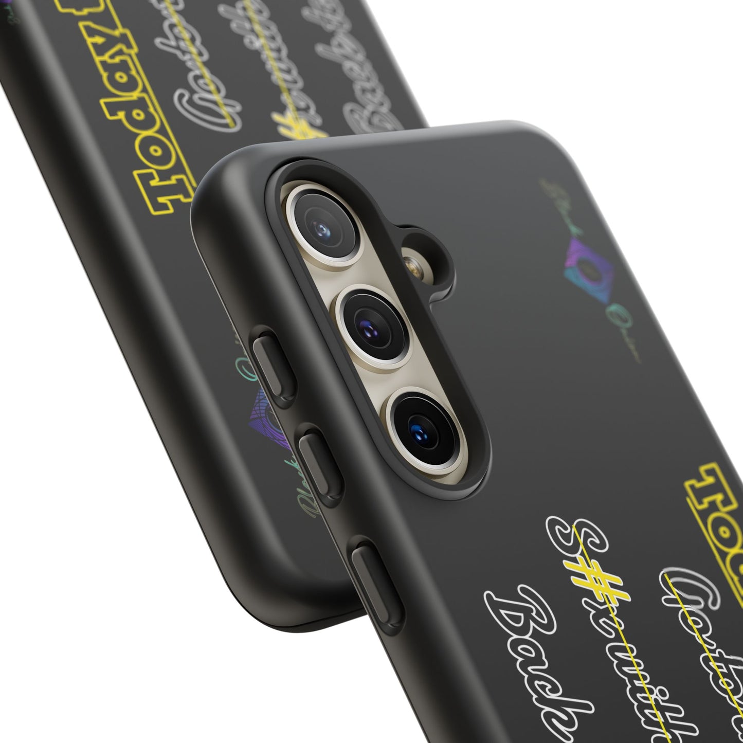 BlackOnion Brand New Phone Case - with Motivational Workout Motif’Today to do list ‘💪🔥🫵