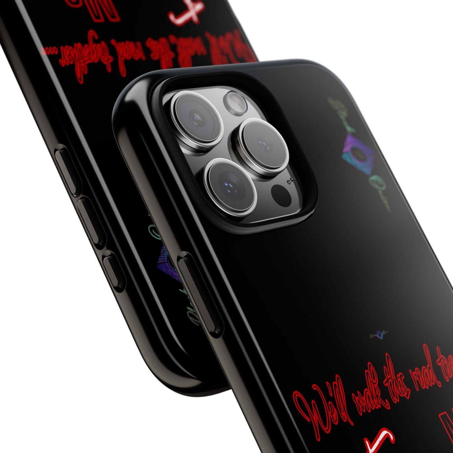 BlackOnion Brand New Phone Case - with Motivational Workout Motif’We’ll walk ‘💪🔥🫵