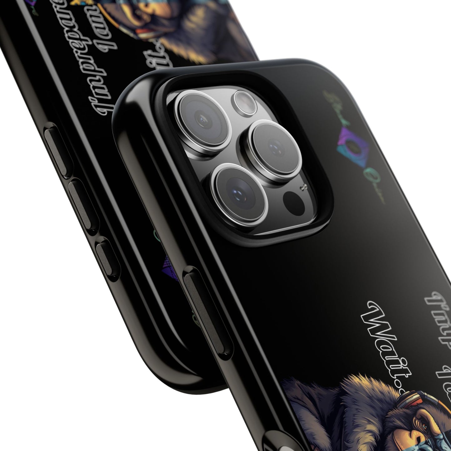 BlackOnion Brand New Phone Case - with Motivational Workout Motif’Victory 👑‘💪🔥🫵