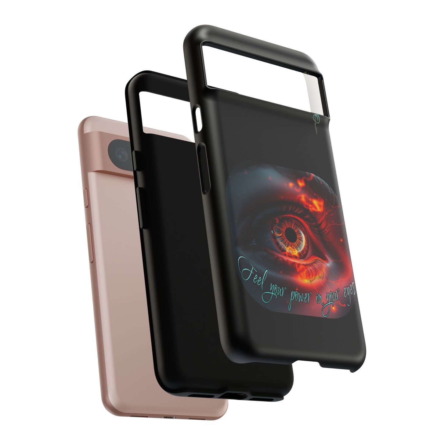 BlackOnion Brand New Phone Case - with Motivational Workout Motif ’Feel your power ‘💪🔥🫵