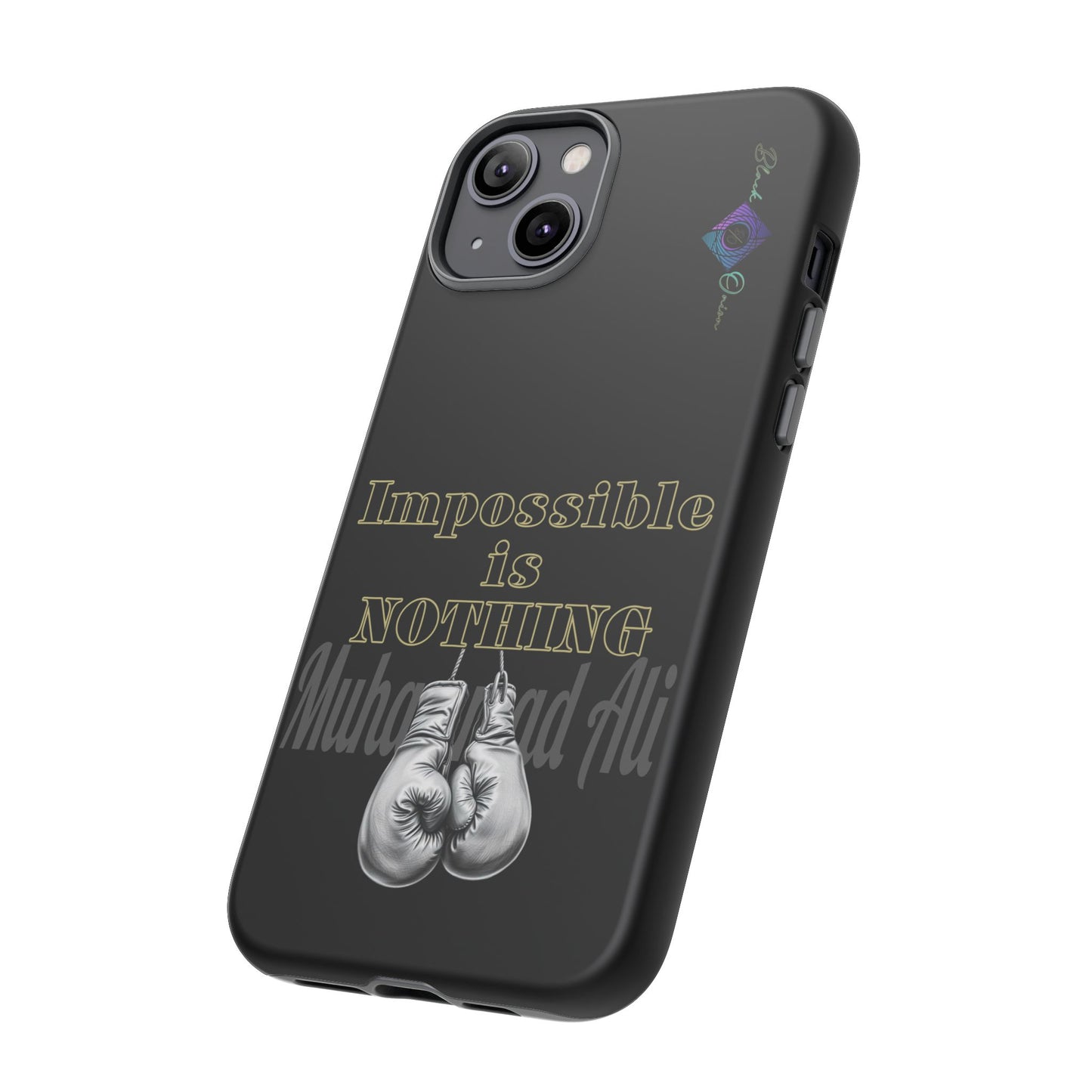 BlackOnion Brand New Phone Case - with Motivational Workout Motif ’Impossible ‘💪🔥🫵