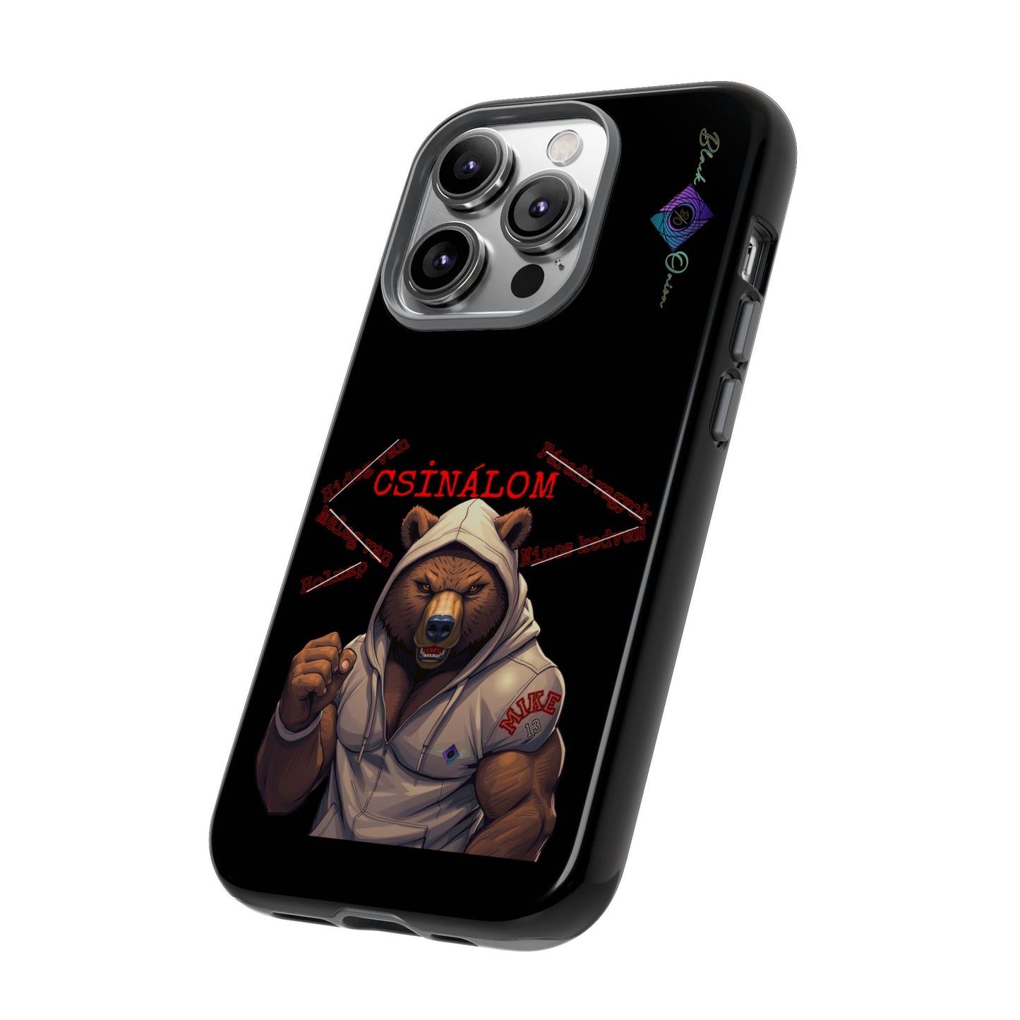 BlackOnion Brand New Phone Case - with Motivational Workout Motif ‘Csinálom ‘💪🔥🫵