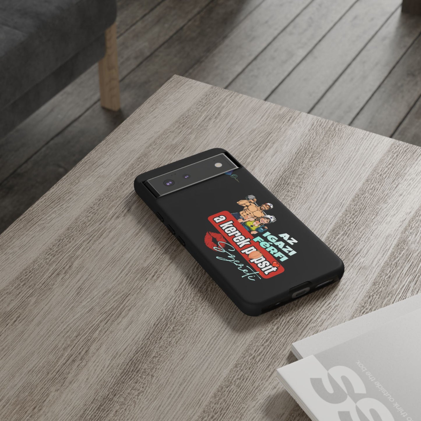BlackOnion Brand New Phone Case - with Motivational Workout Motif ‘Az igazi férfi ‘💪🔥🫵