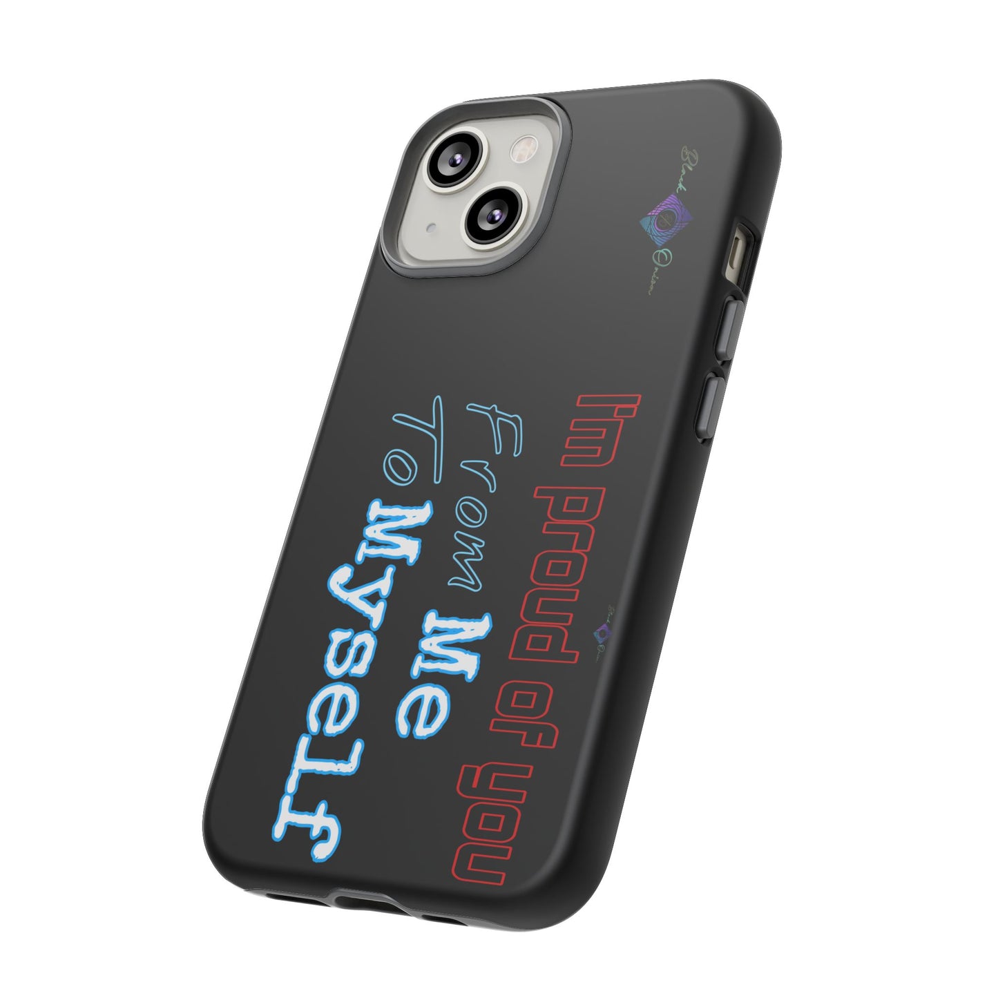 BlackOnion Brand New Phone Case - with Motivational Workout Motif’I’m proud of you ‘💪🔥🫵