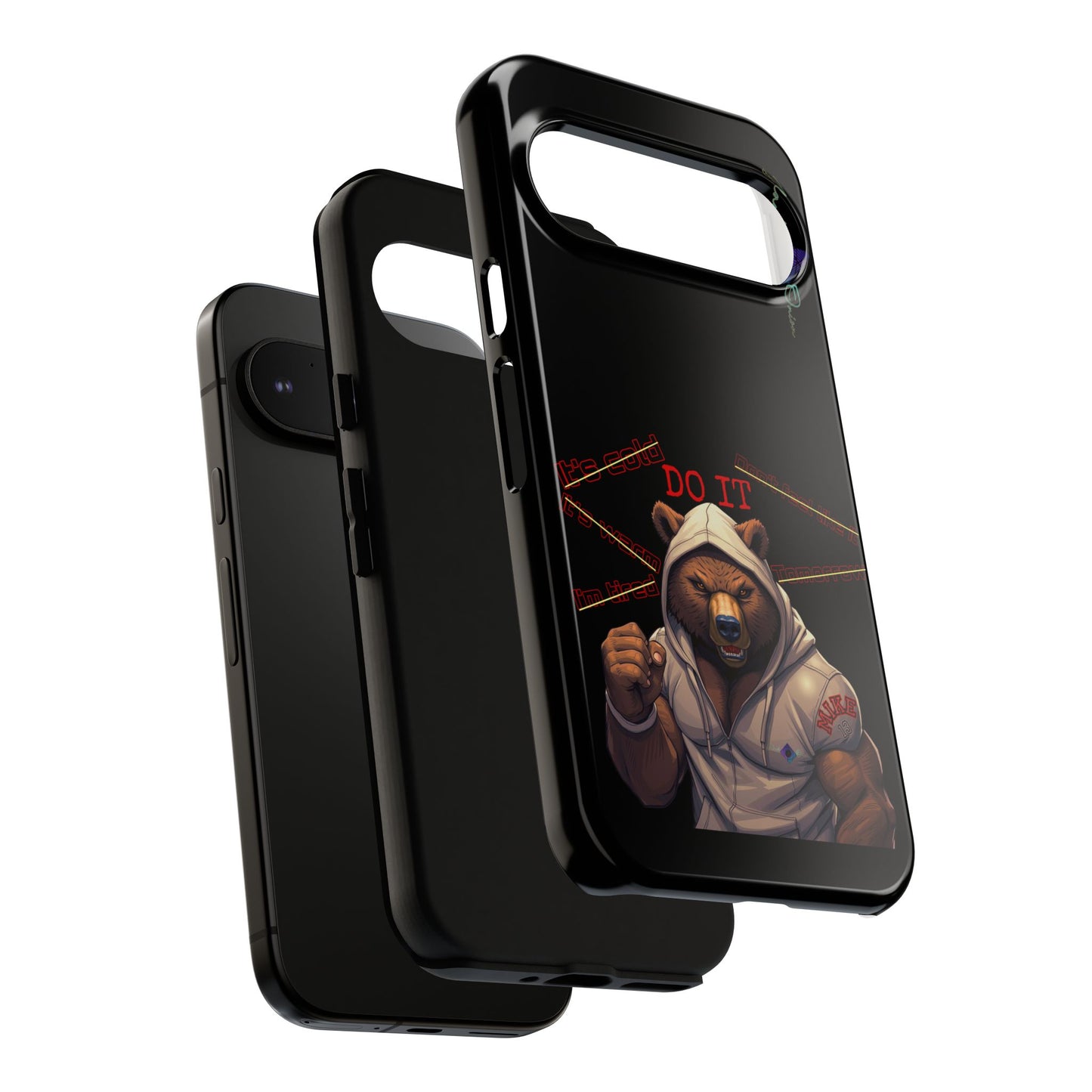 BlackOnion Brand New Phone Case - with Motivational Workout Motif’Do it ‘💪🔥🫵