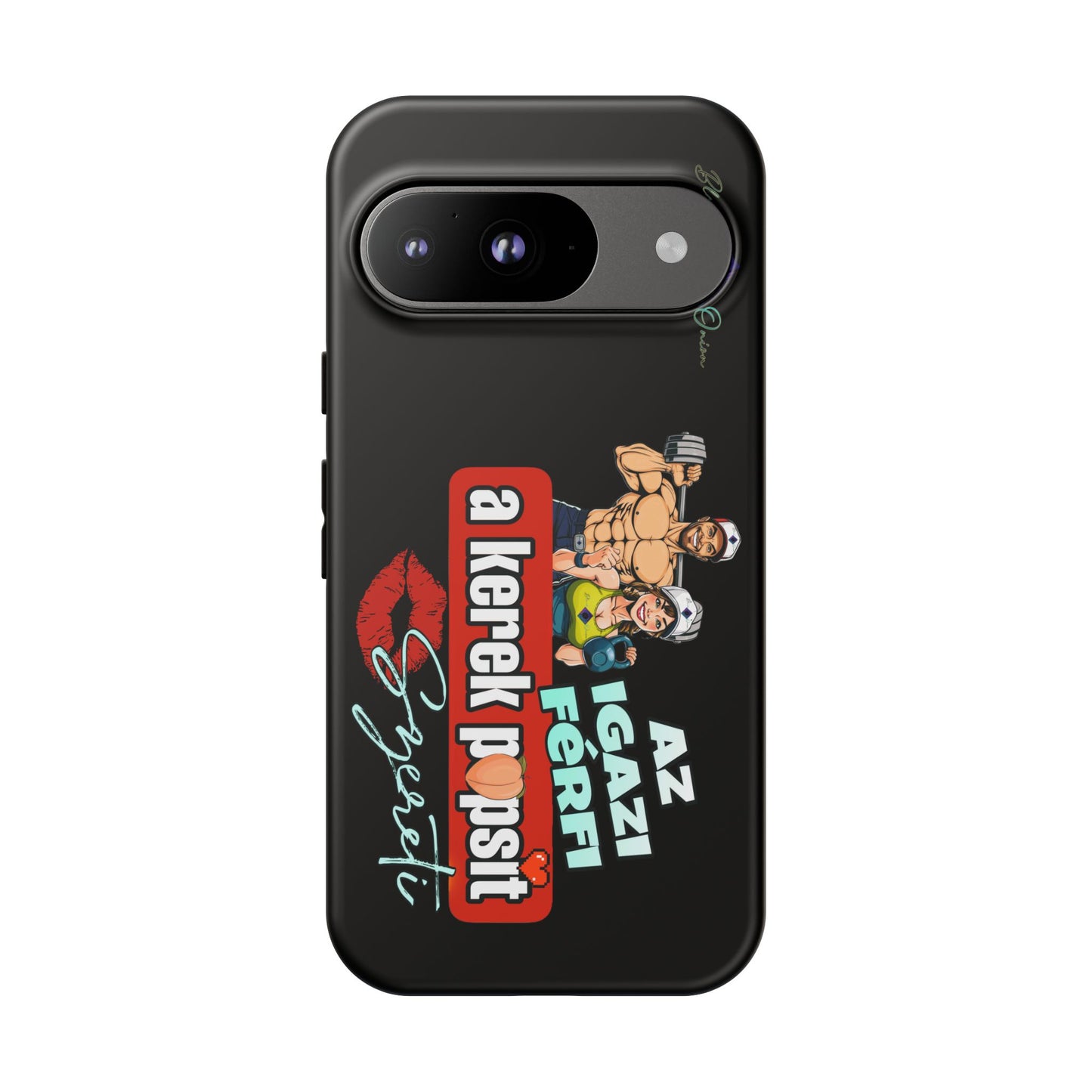 BlackOnion Brand New Phone Case - with Motivational Workout Motif ‘Az igazi férfi ‘💪🔥🫵