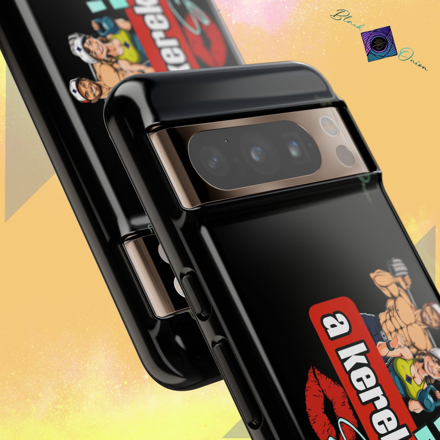 BlackOnion Brand New Phone Case - with Motivational Workout Motif ‘Az igazi férfi ‘💪🔥🫵