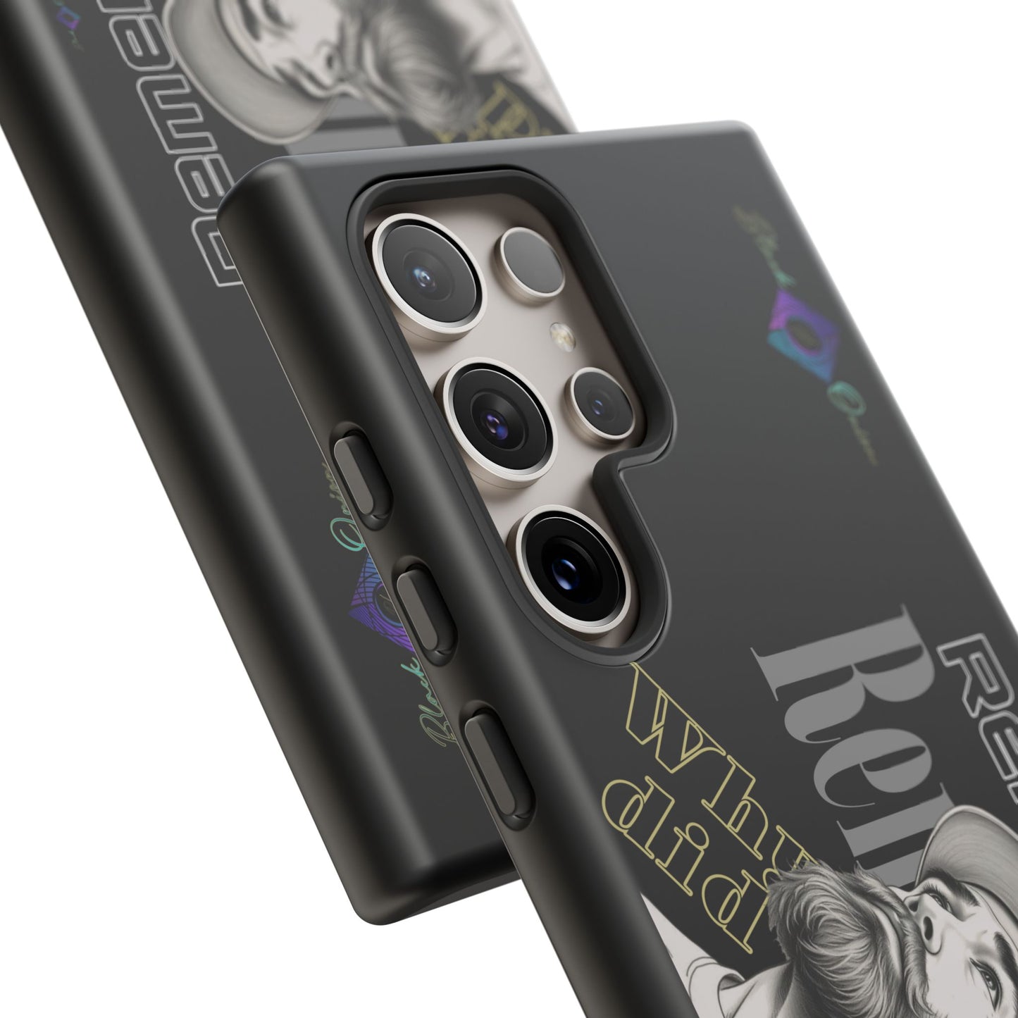 BlackOnion Brand New Phone Case - with Motivational Workout Motif’Remember ‘💪🔥🫵