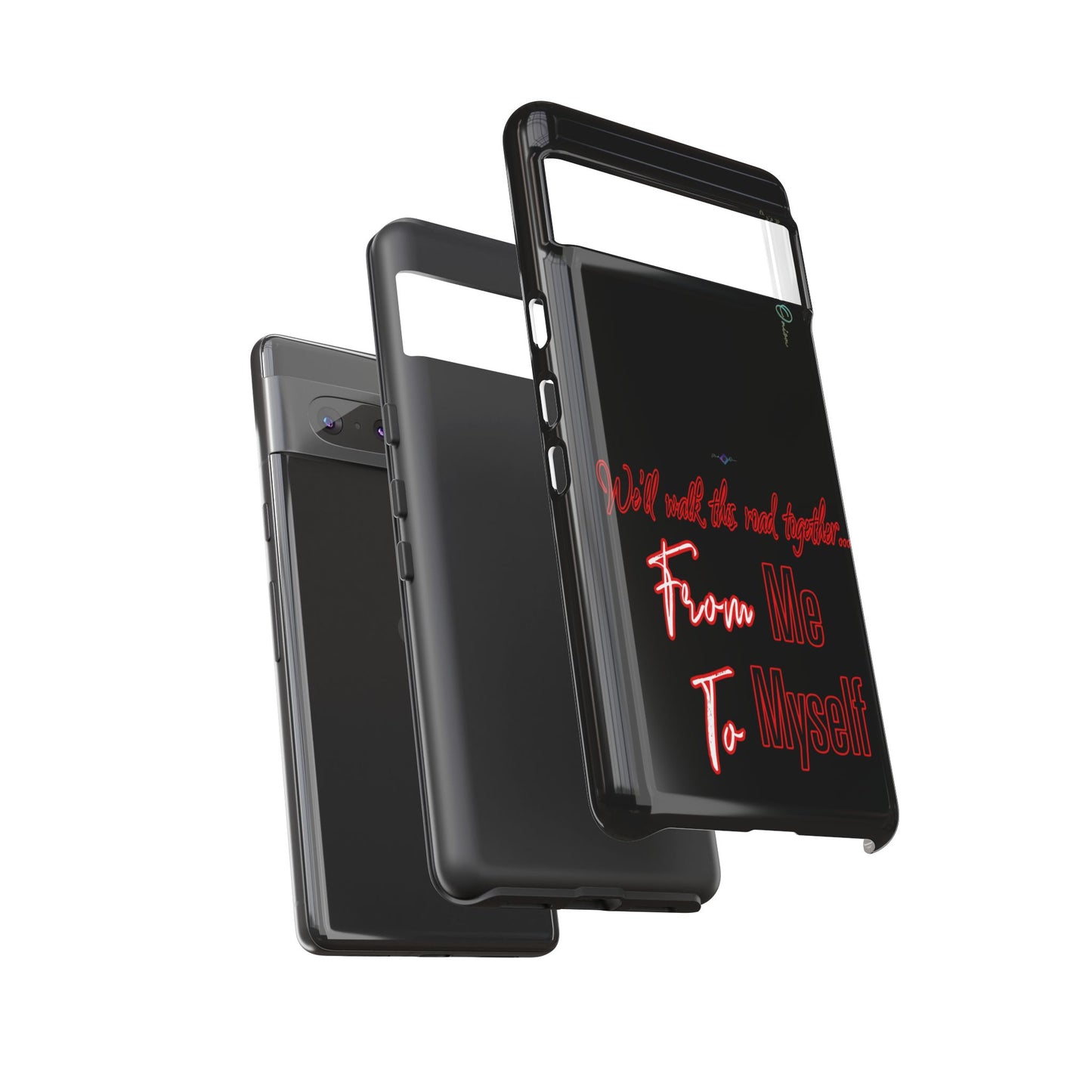 BlackOnion Brand New Phone Case - with Motivational Workout Motif’We’ll walk ‘💪🔥🫵