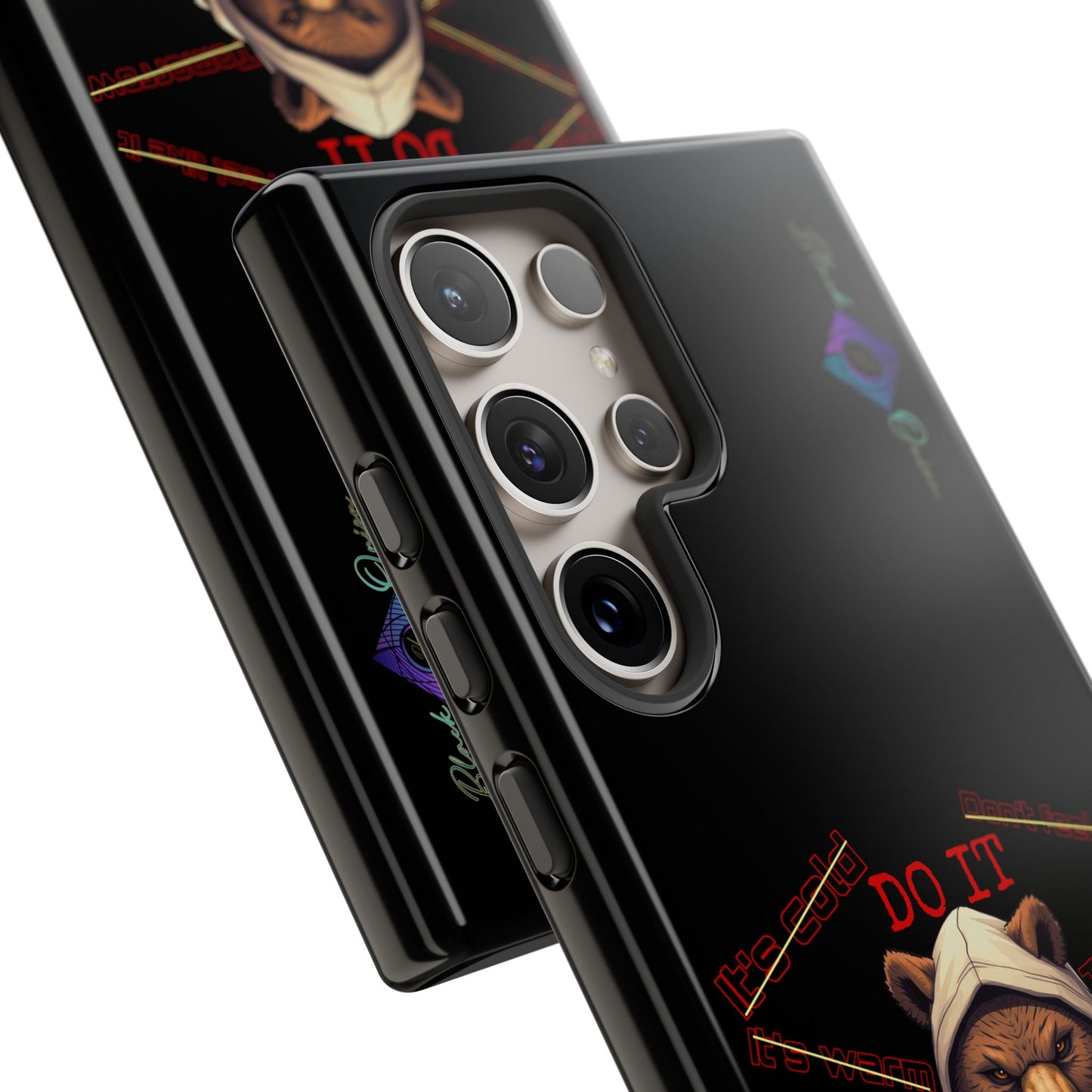 BlackOnion Brand New Phone Case - with Motivational Workout Motif’Do it ‘💪🔥🫵