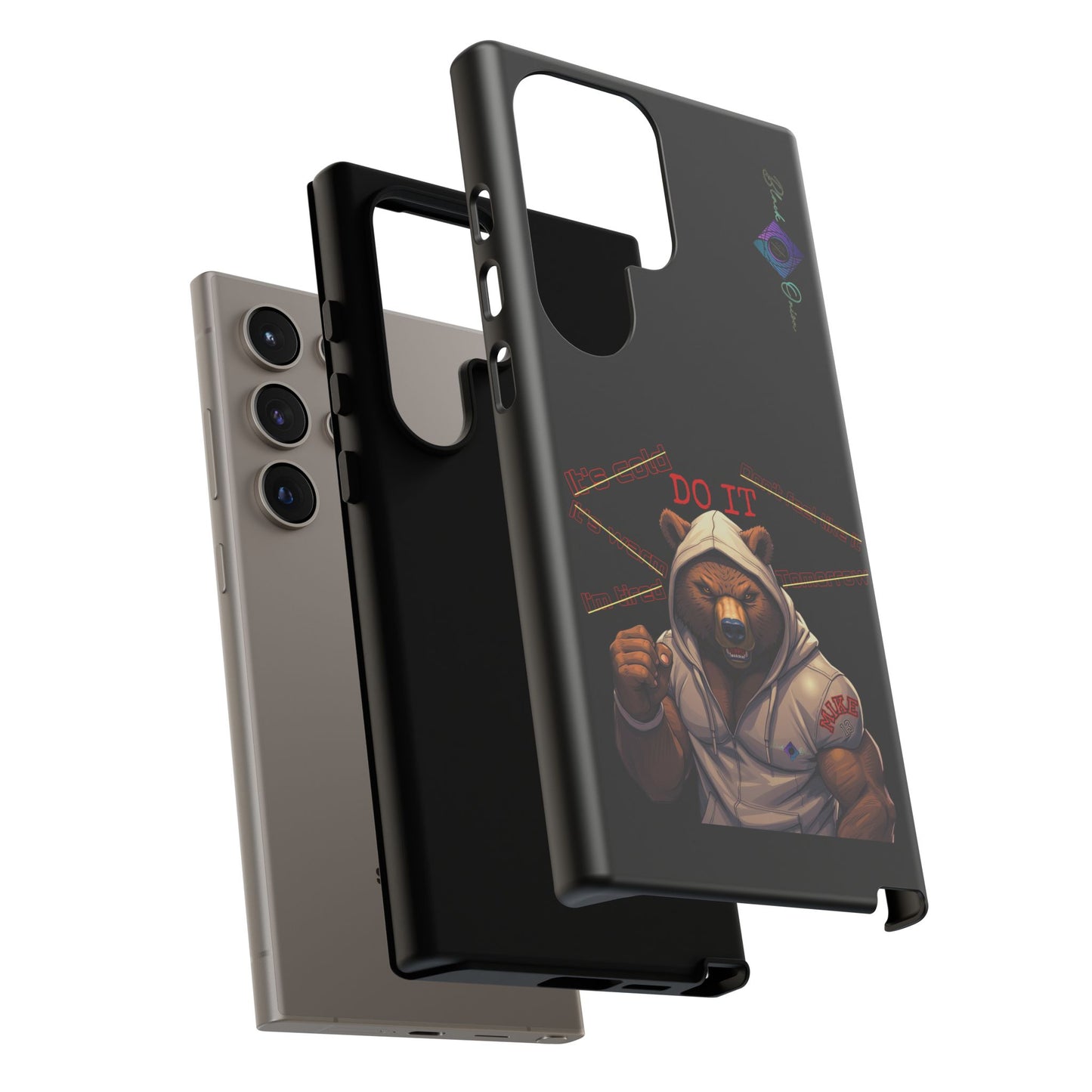 BlackOnion Brand New Phone Case - with Motivational Workout Motif’Do it ‘💪🔥🫵