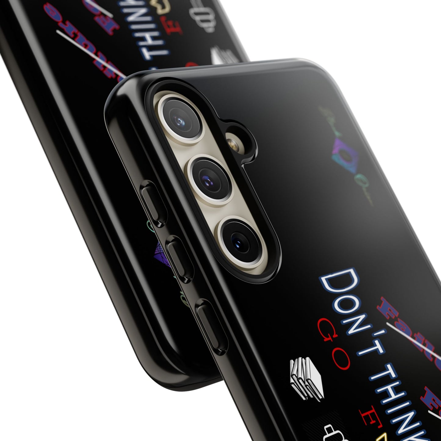 BlackOnion Brand New Phone Case - with Motivational Workout Motif’Don’t think ‘💪🔥🫵