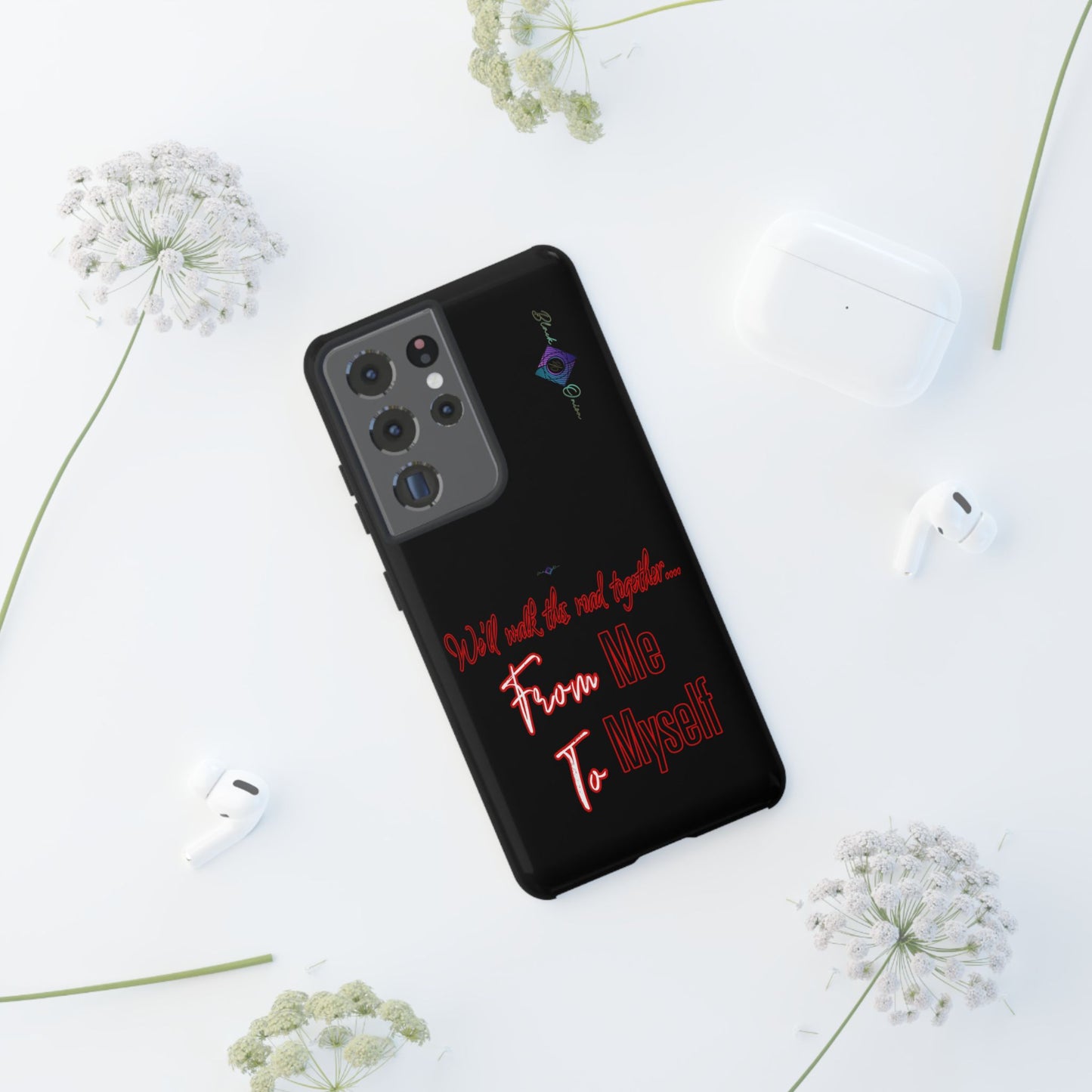 BlackOnion Brand New Phone Case - with Motivational Workout Motif’We’ll walk ‘💪🔥🫵