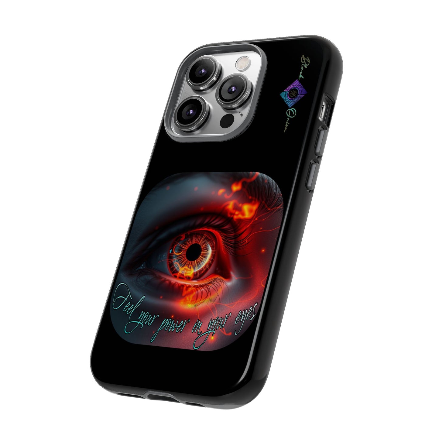 BlackOnion Brand New Phone Case - with Motivational Workout Motif ’Feel your power ‘💪🔥🫵
