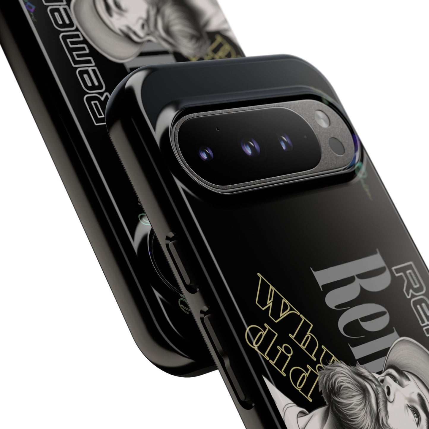BlackOnion Brand New Phone Case - with Motivational Workout Motif’Remember ‘💪🔥🫵
