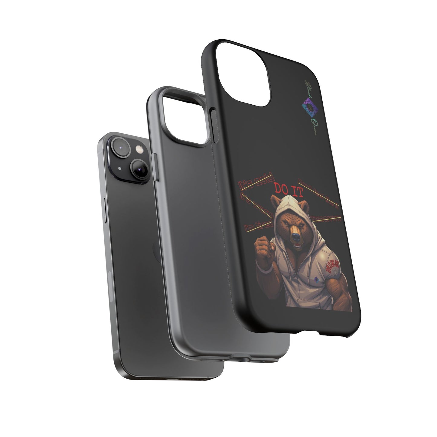 BlackOnion Brand New Phone Case - with Motivational Workout Motif’Do it ‘💪🔥🫵