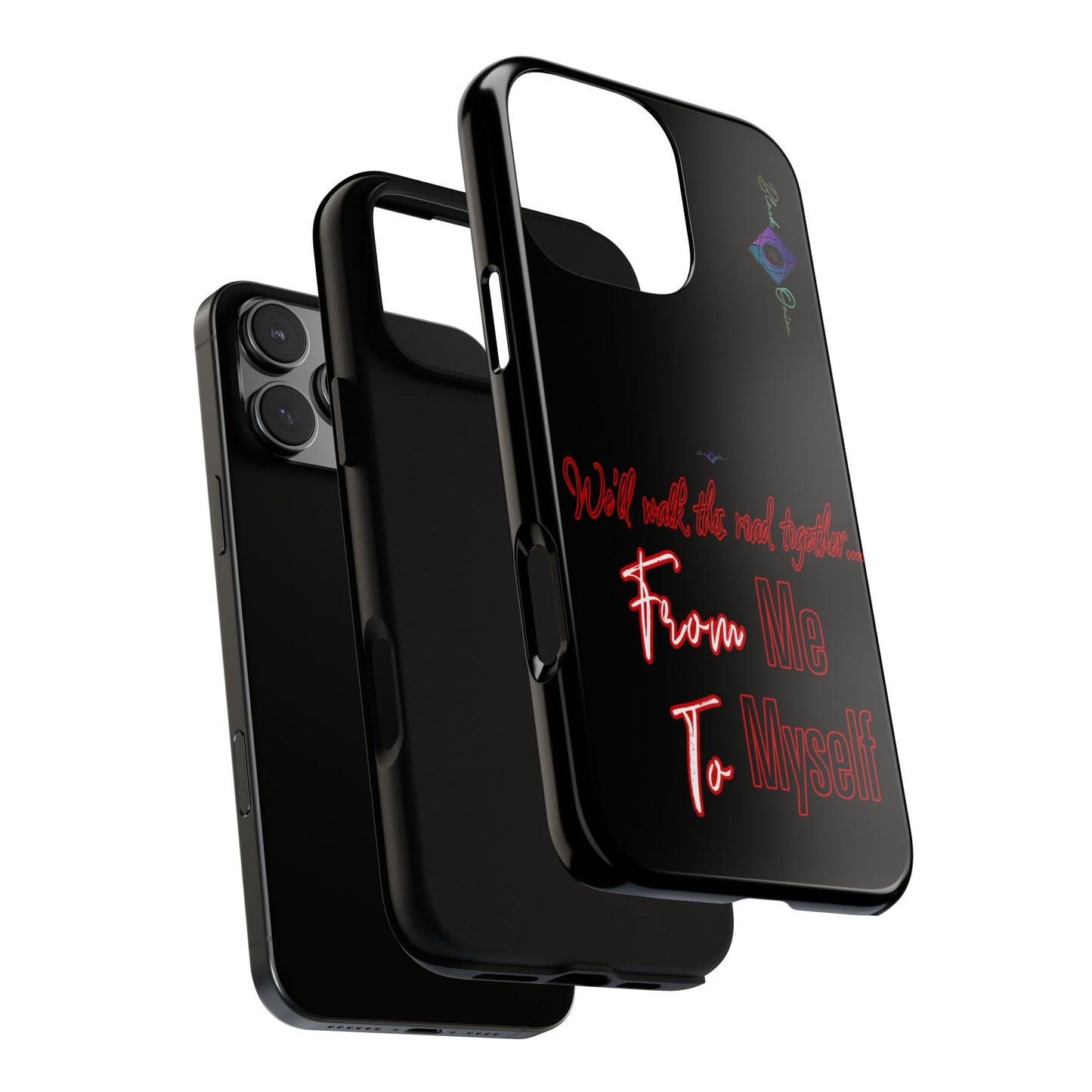 BlackOnion Brand New Phone Case - with Motivational Workout Motif’We’ll walk ‘💪🔥🫵