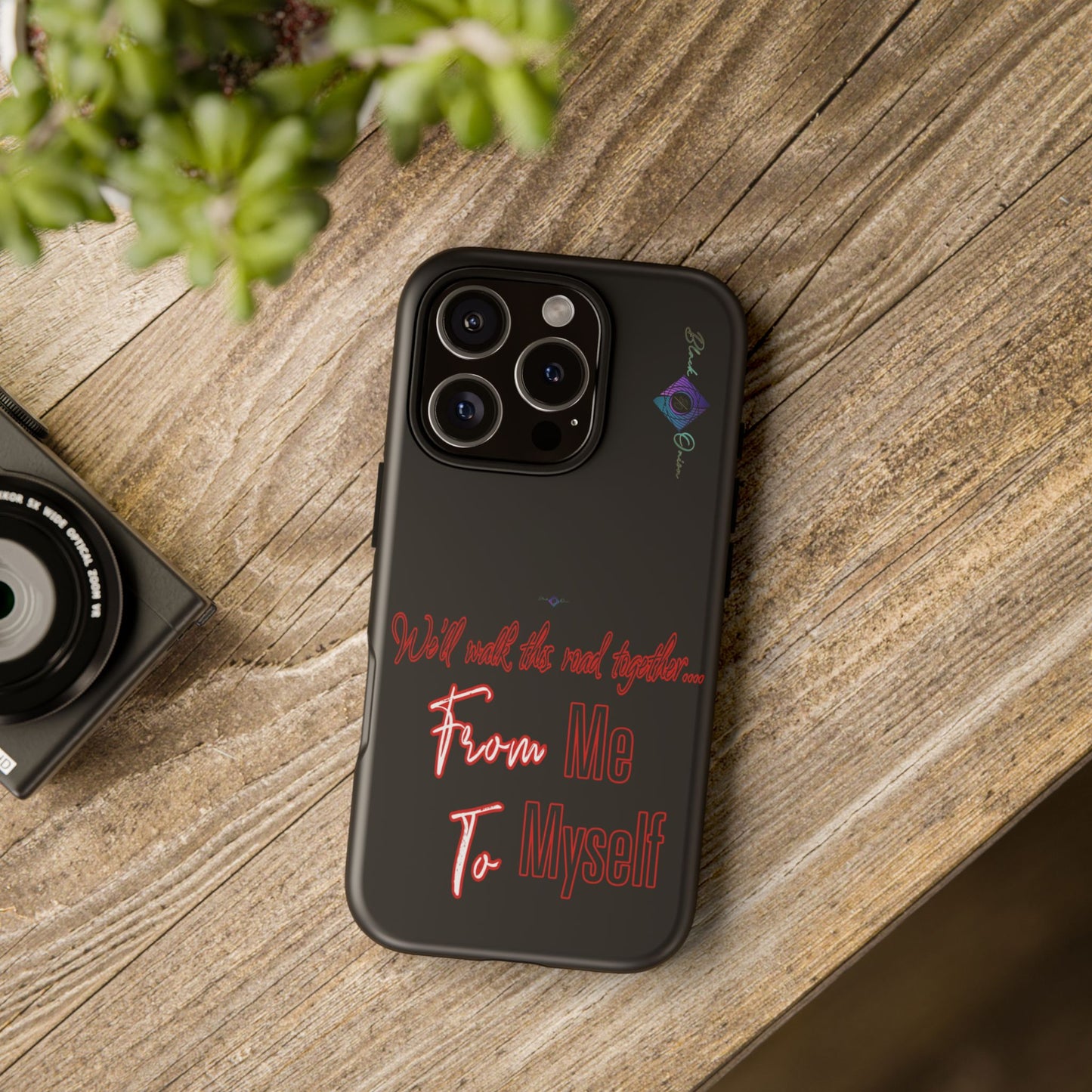 BlackOnion Brand New Phone Case - with Motivational Workout Motif’We’ll walk ‘💪🔥🫵
