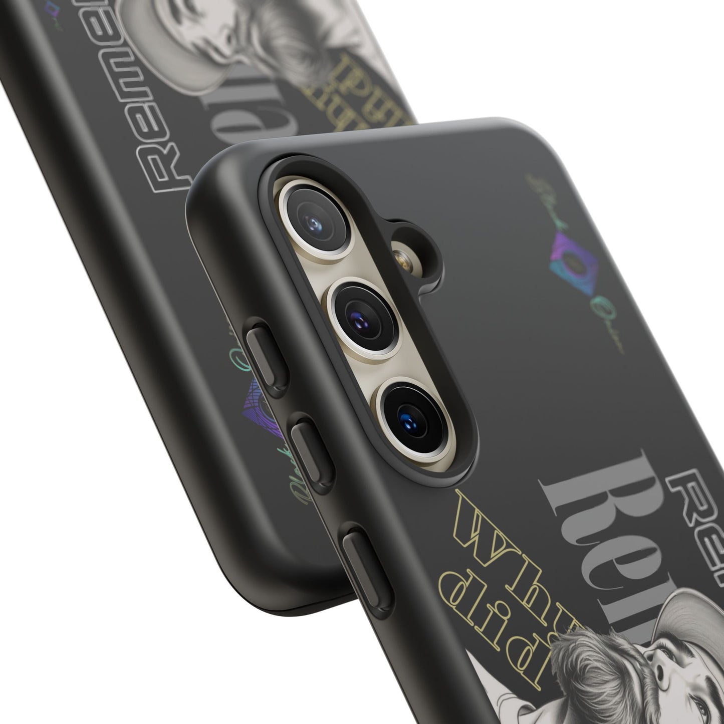 BlackOnion Brand New Phone Case - with Motivational Workout Motif’Remember ‘💪🔥🫵
